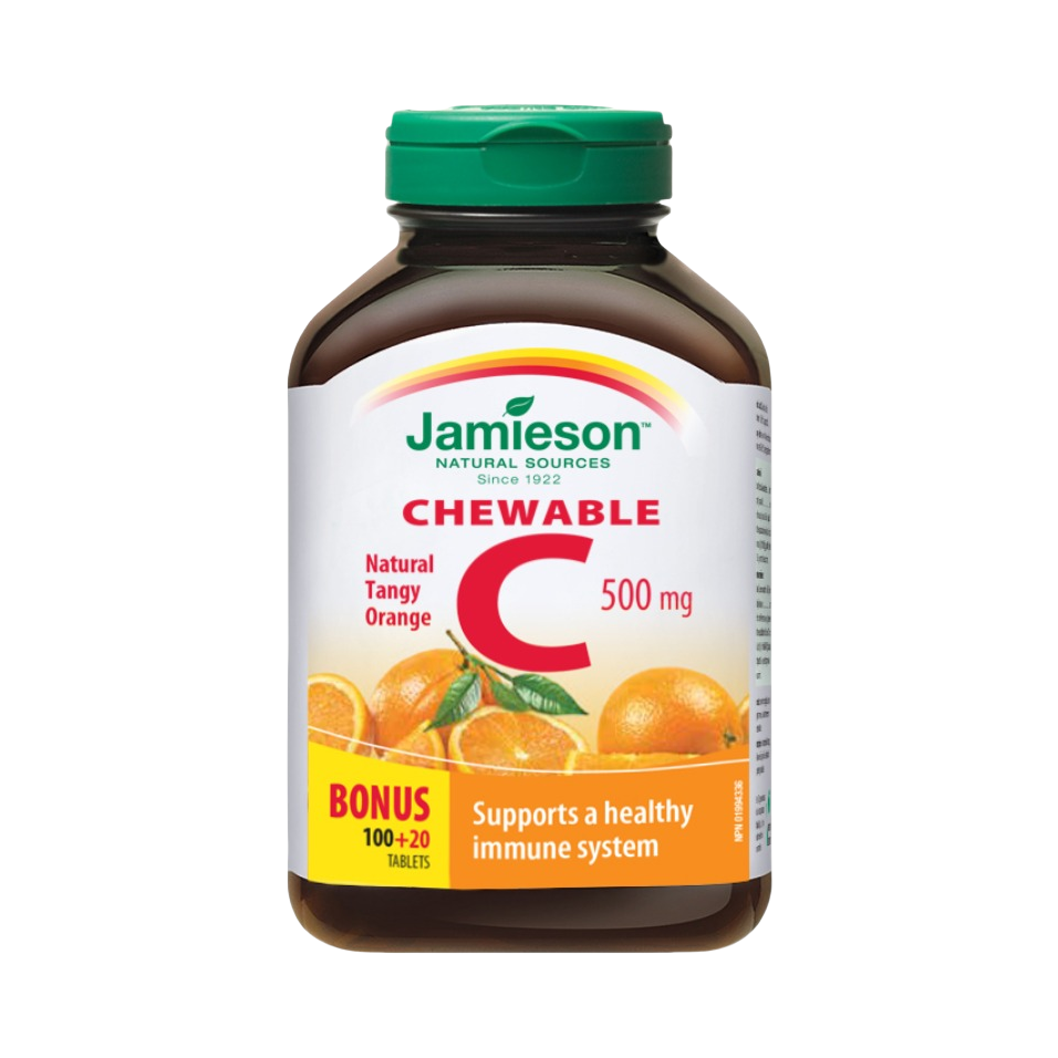 推荐商品：Jamieson/健美生 维生素c咀嚼片 瓶装 增强免疫力