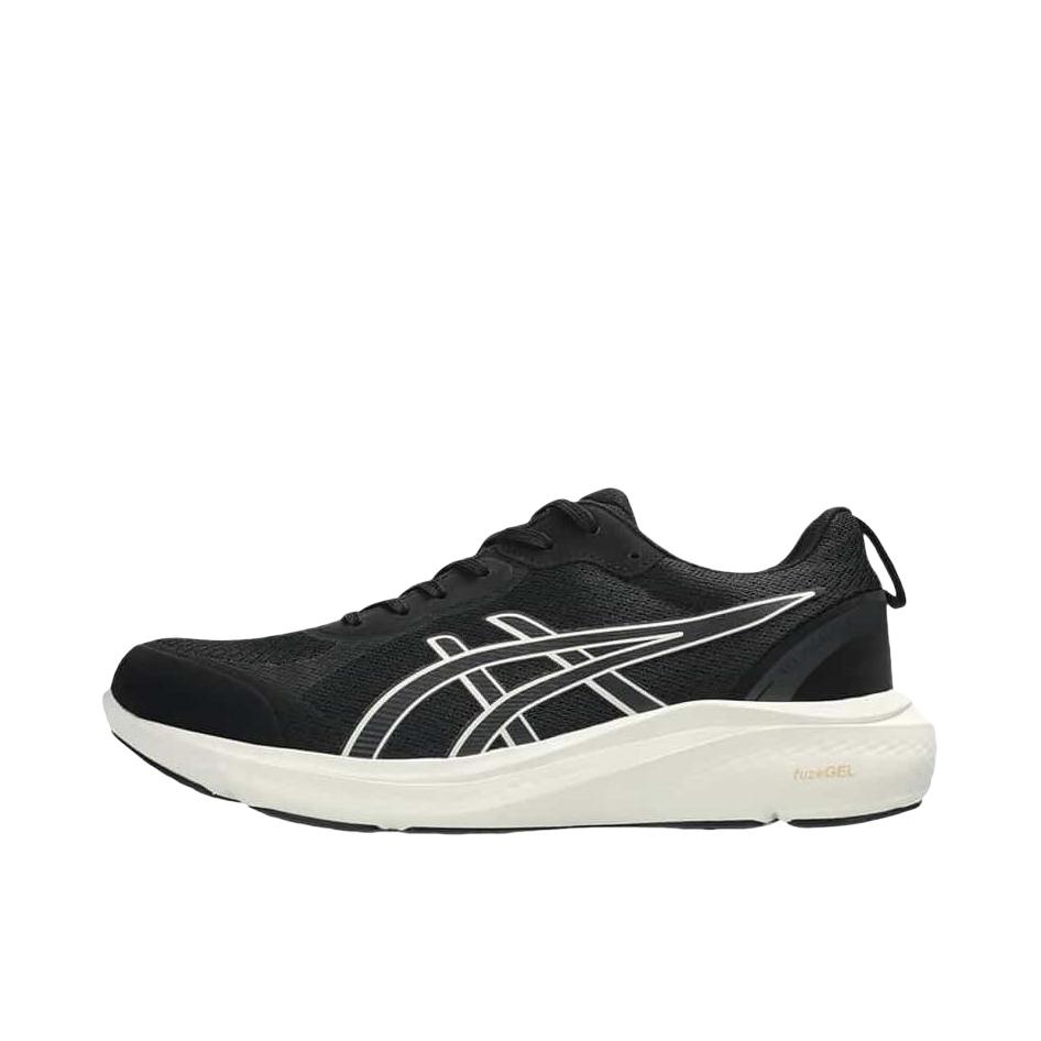 推荐商品：Asics/亚瑟士 Gelfan Walker 跑鞋 耐磨轻便低帮圆头健步鞋 4E宽/黑色 