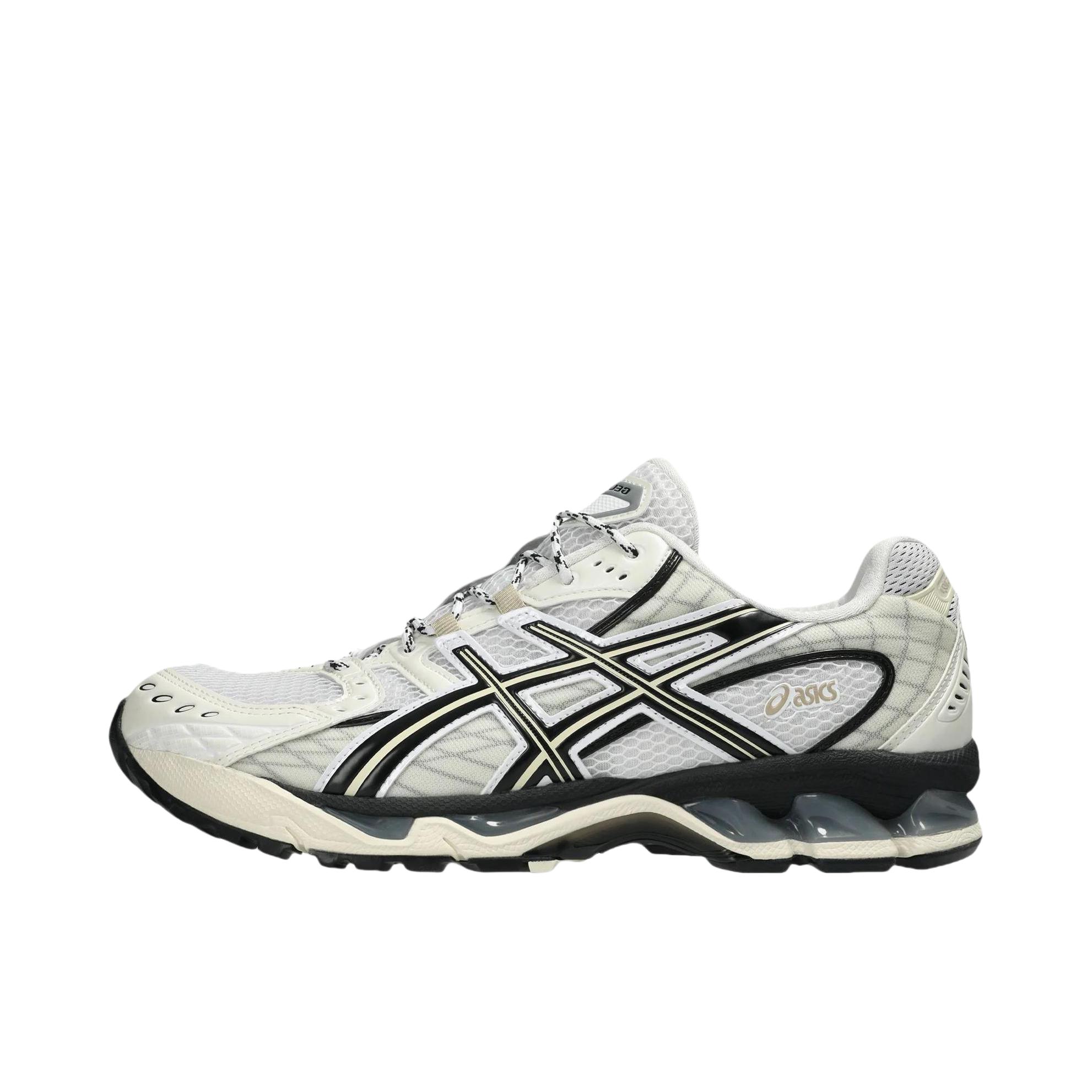 推荐商品：Asics/亚瑟士 GEL-Nimbus 10.1 跑鞋 1复古拼接防滑低帮休闲支撑贴合短跑 米色 