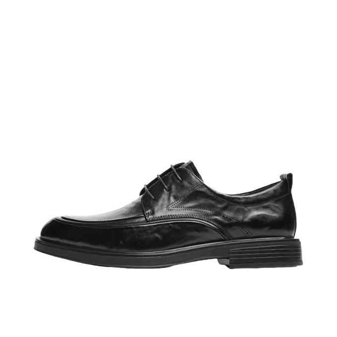 推荐商品：红蜻蜓 皮鞋 真皮商务系带 WTA45096 黑色