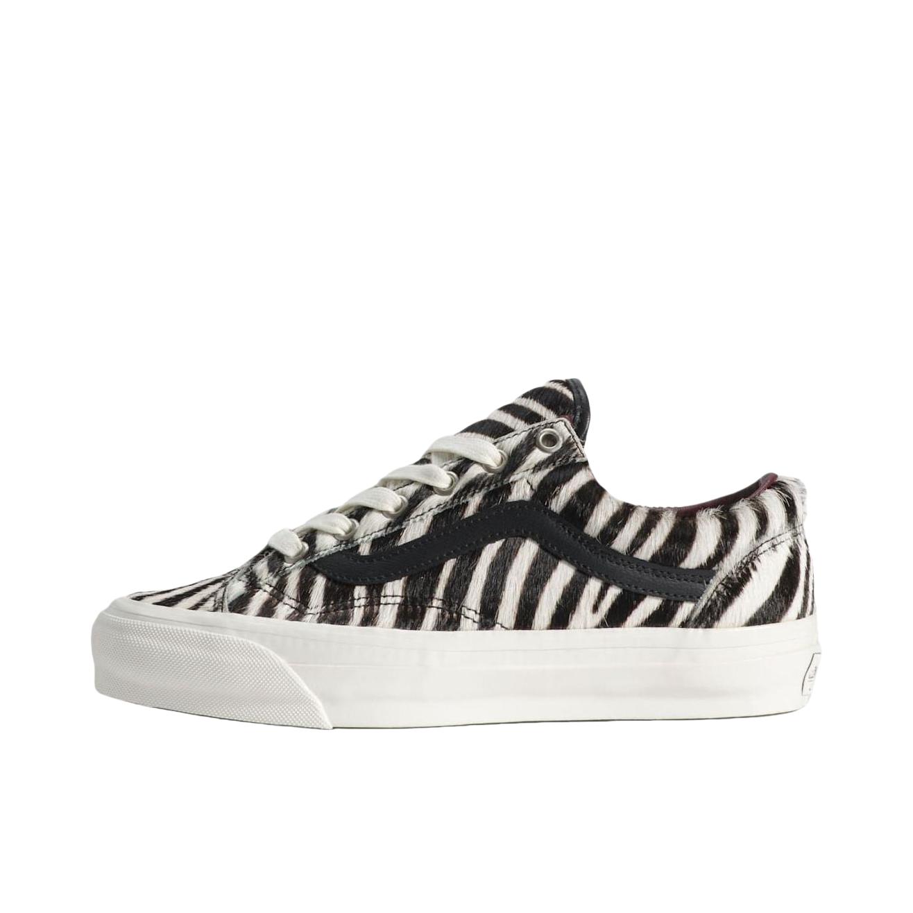 推荐商品：Vans/范斯 Premium Old Skool 板鞋 复古百搭时尚潮流防滑耐磨舒适低帮贴合 黑色/白色