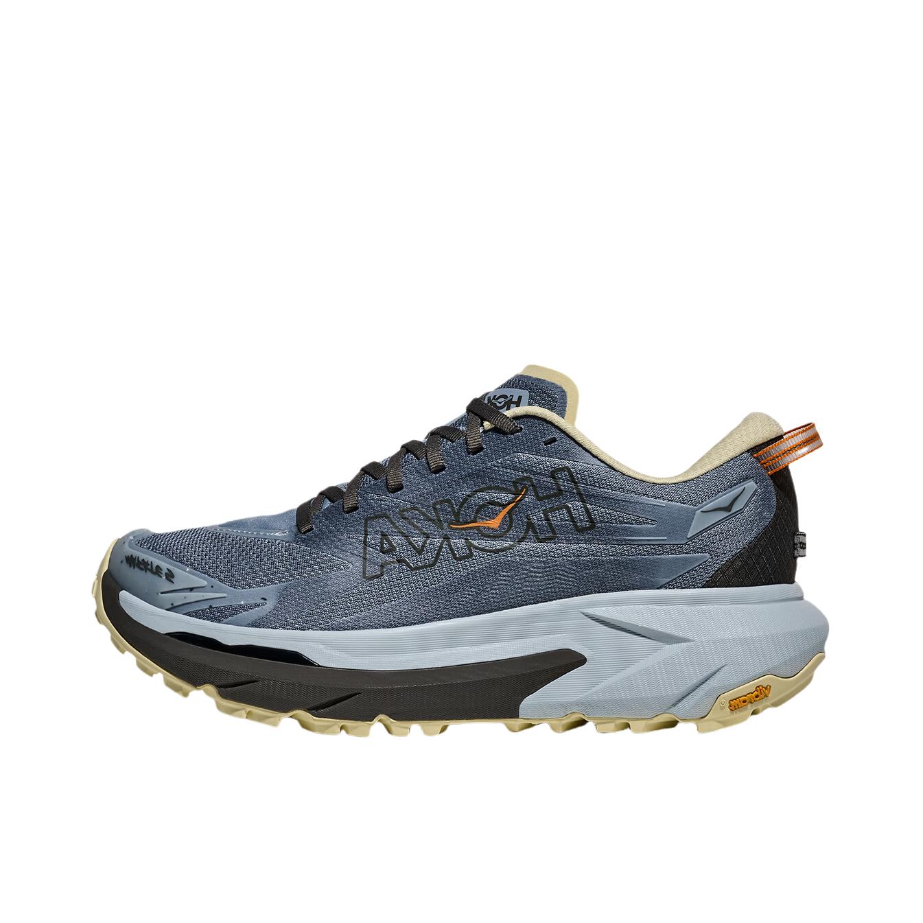 推荐商品：HOKA ONE ONE 马法特 5 MAFATE 5 越野跑鞋 公路透气复古超轻 石英蓝/水洗蓝