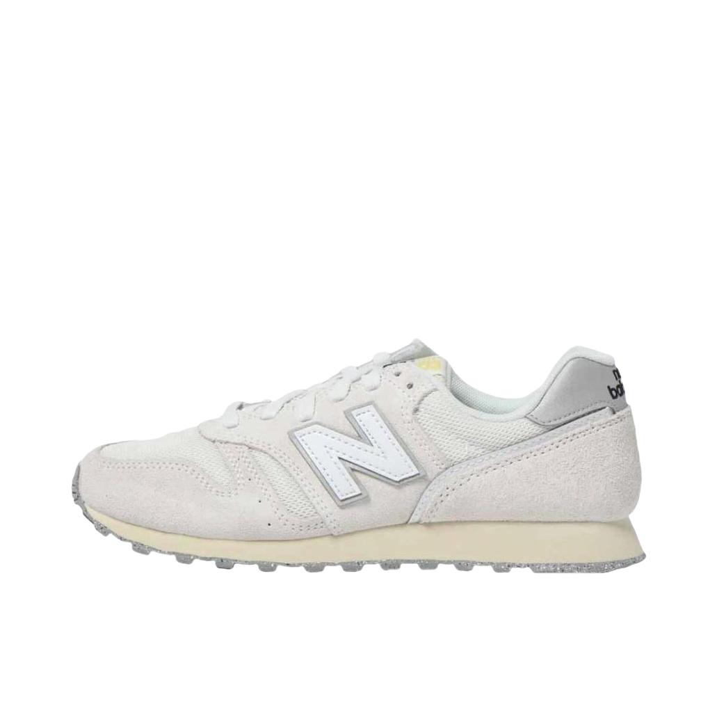 推荐商品：New Balance 373 织物 经典复古 百搭简约 网布 减震 舒适透气 防滑耐磨 低帮 合成革 马拉松 轻便缓震 运动休闲鞋 B宽/女款/帆白色