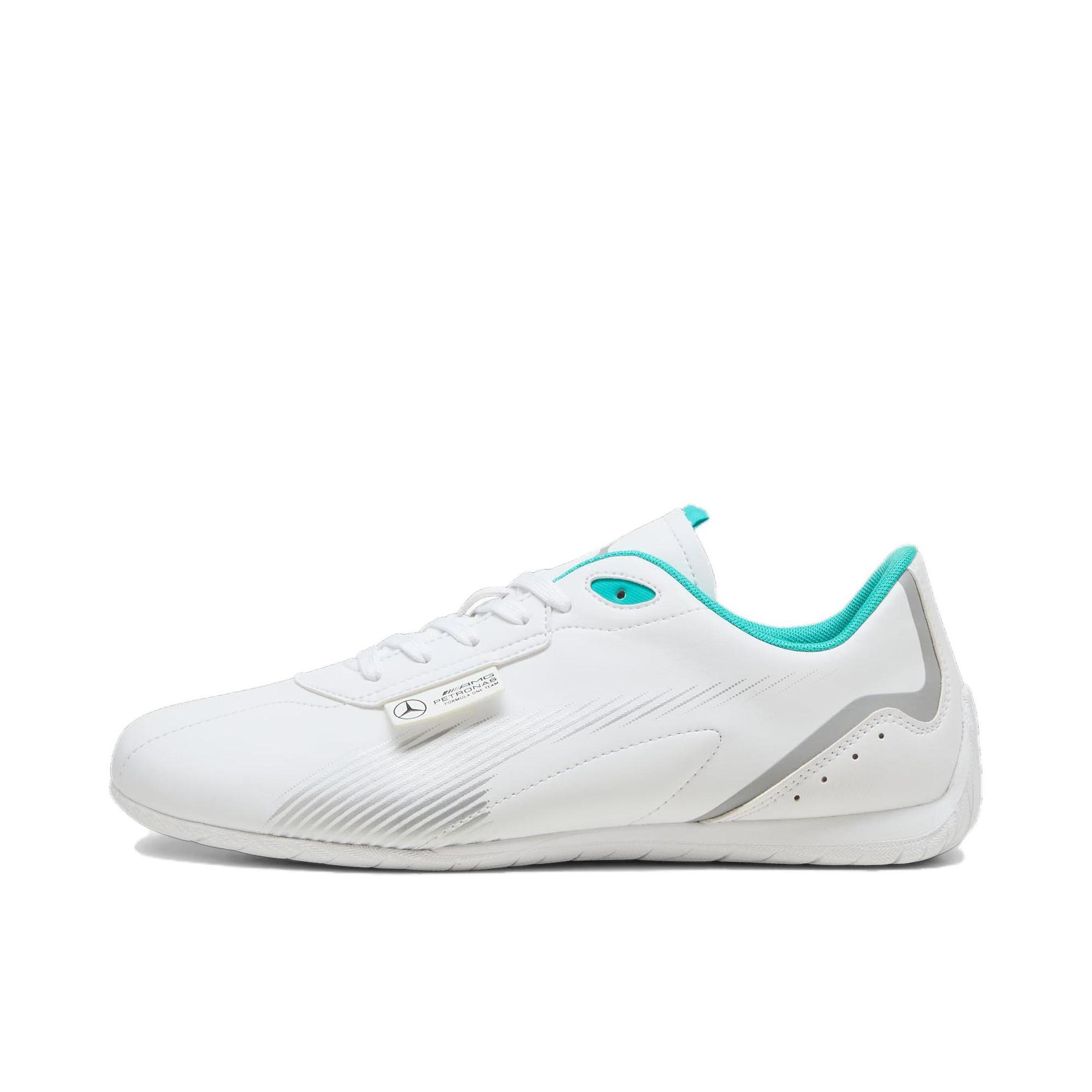 推荐商品：Puma/彪马 Mercedes Amg 减震 耐磨 低帮 平跟 系带 训练鞋 白色 