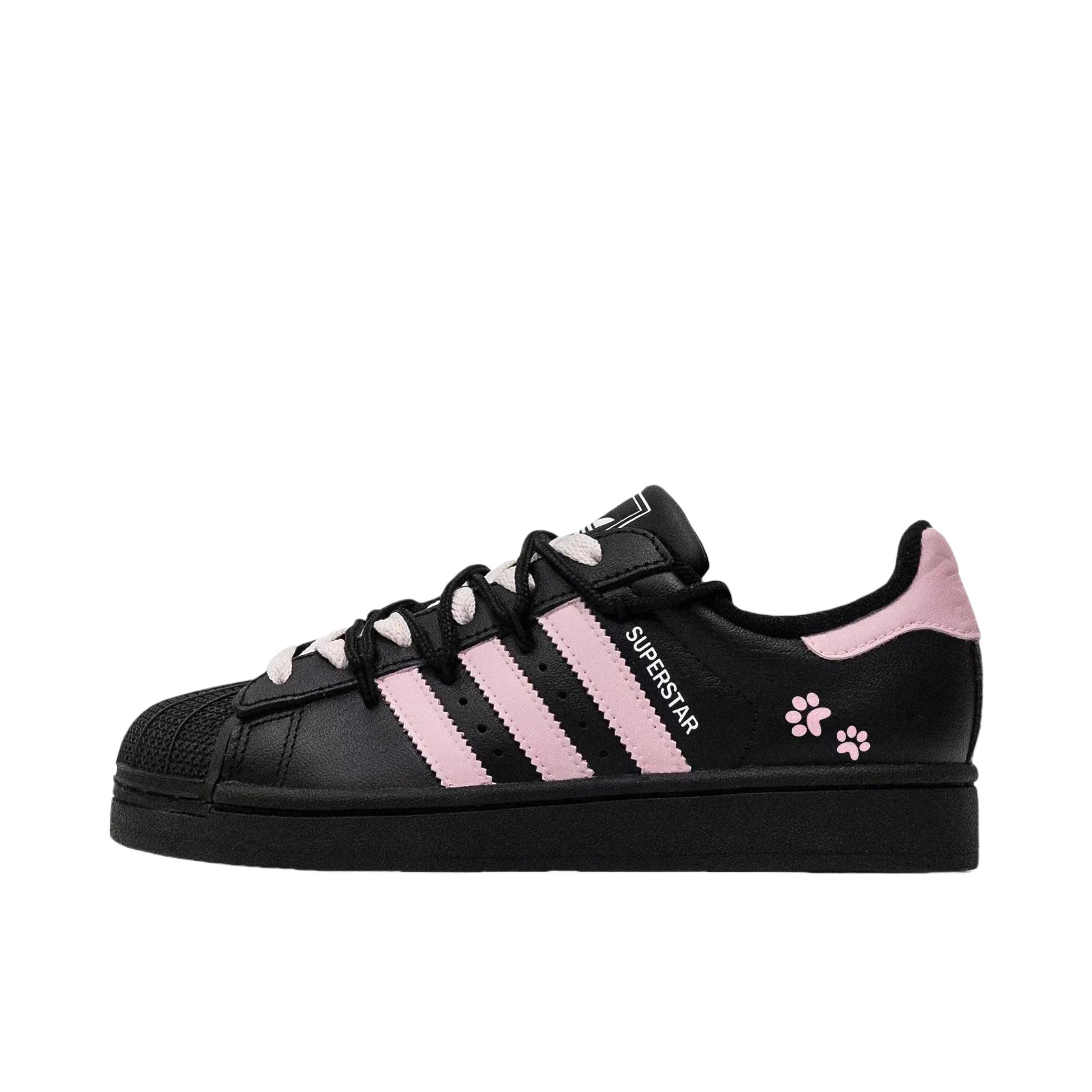 推荐商品：定制款 adidas Originals Superstar 2 板鞋 防滑减震低帮系带 踩奶喵