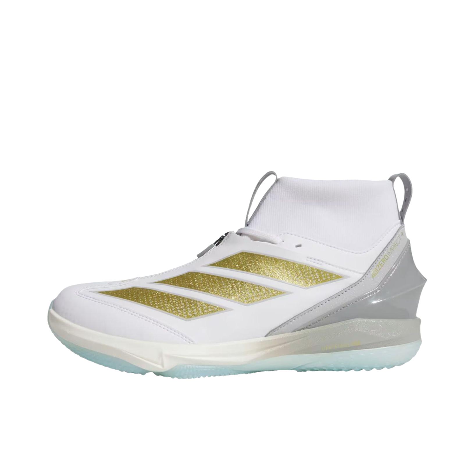 推荐商品：Adidas Adizero Impact.2 减震耐磨 舒适运动 胶质 短钉 训练鞋 珍珠白