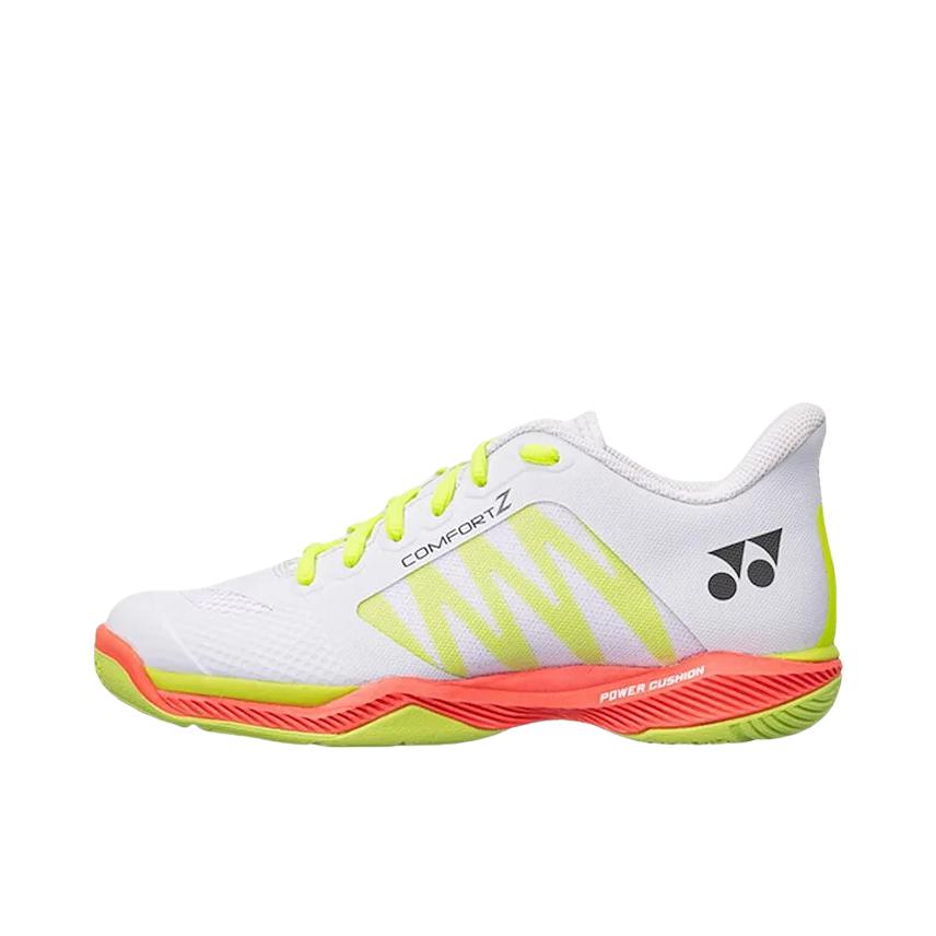 推荐商品：【王昶同款】 YONEX/尤尼克斯 POWER CUSHION COMFORT Z 3 羽毛球鞋 系带织物缓震防滑舒适透气耐磨 女款/白色