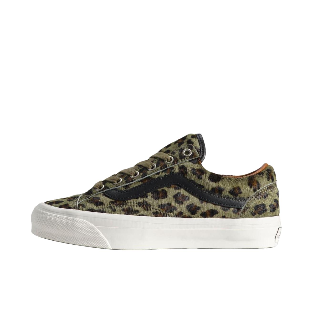 推荐商品：Vans/范斯 Old Skool 滑板鞋 板鞋 轻便防滑复古舒适经典 深绿色/黑色/白色