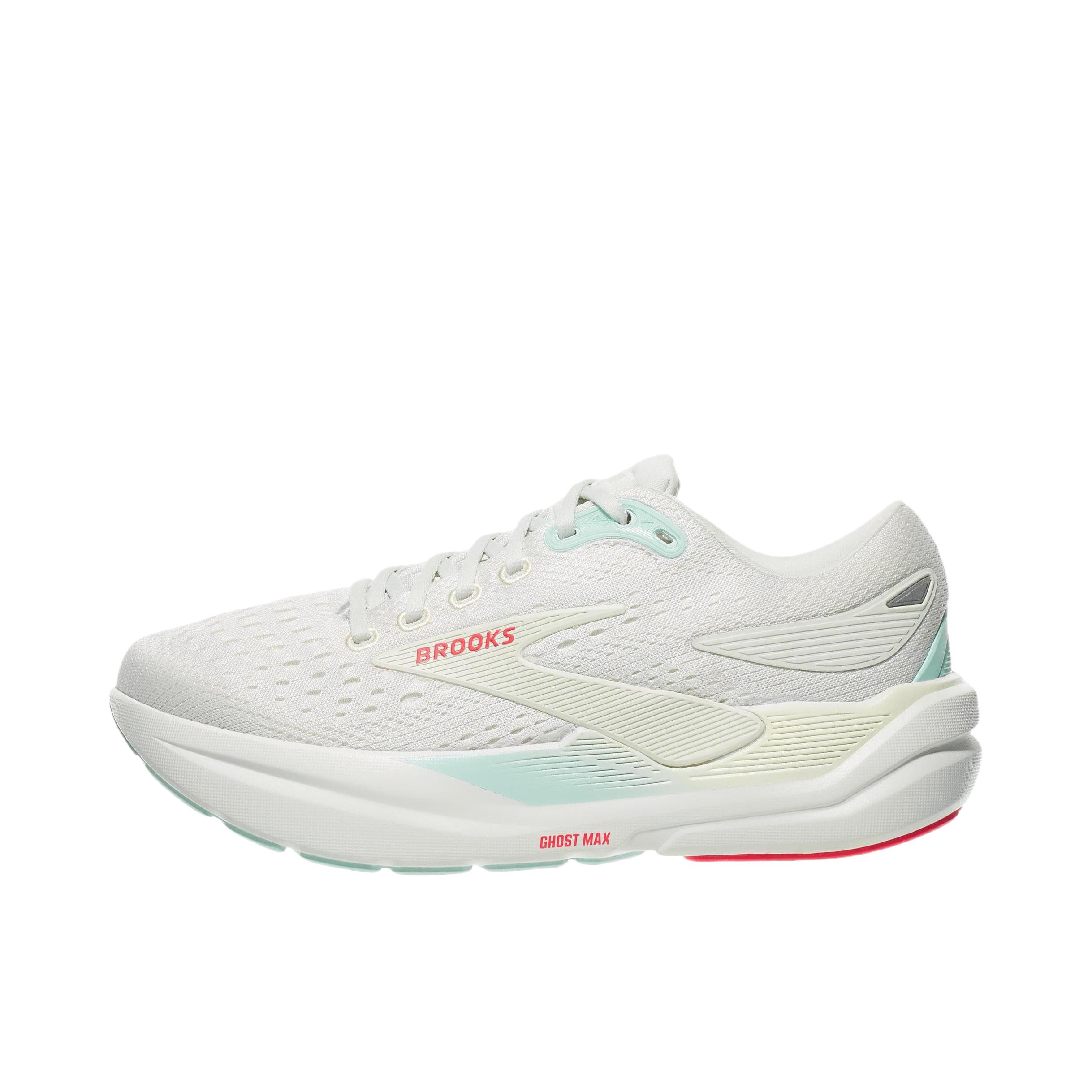 推荐商品：Brooks/布鲁克斯 Ghost 幽灵 Max 3 跑鞋 缓震支撑运动跑步 B宽/男款/白色 