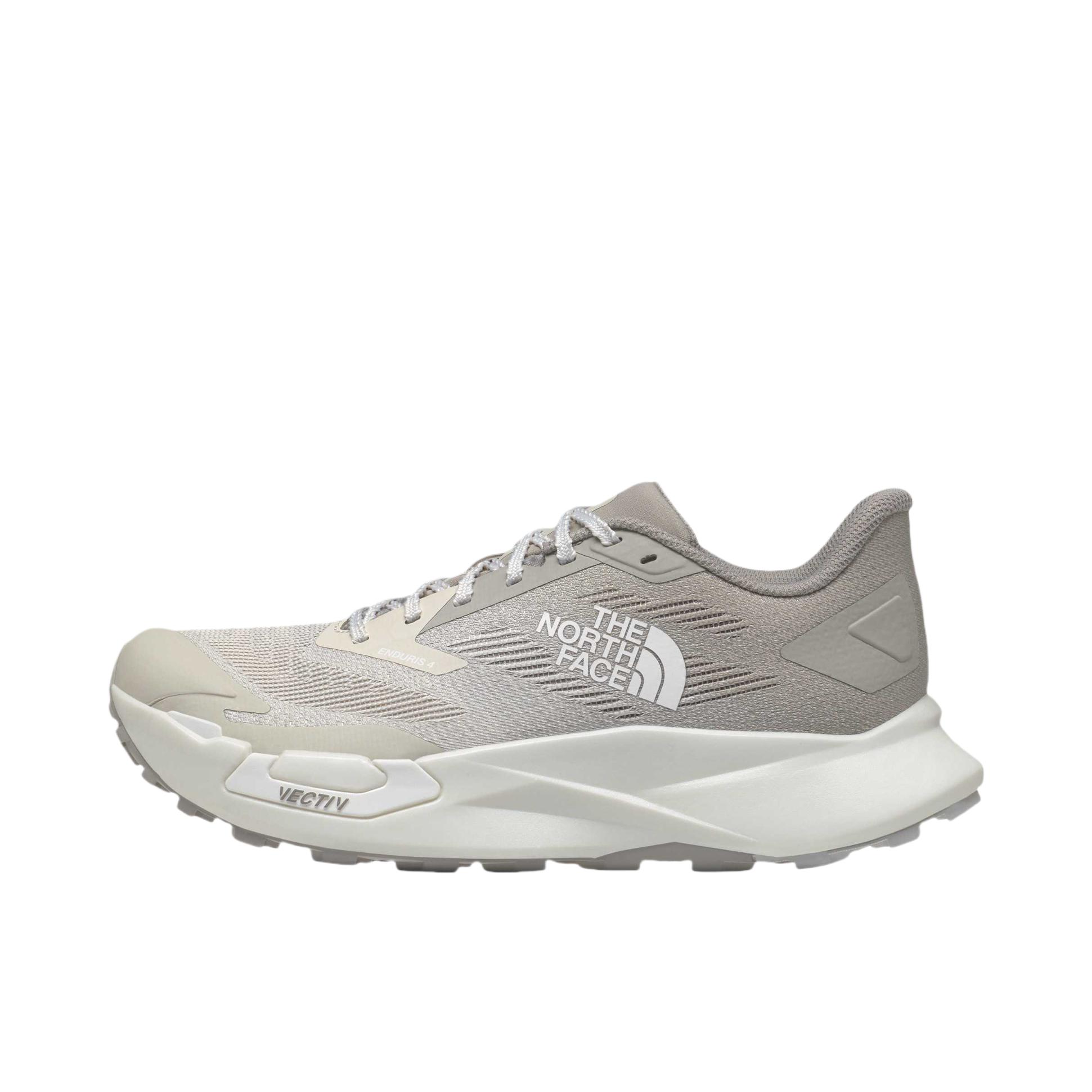推荐商品：TheNorthFace/北面 Vectiv Enduris 4 跑鞋 柔软防滑耐磨舒适越野缓震 灰色