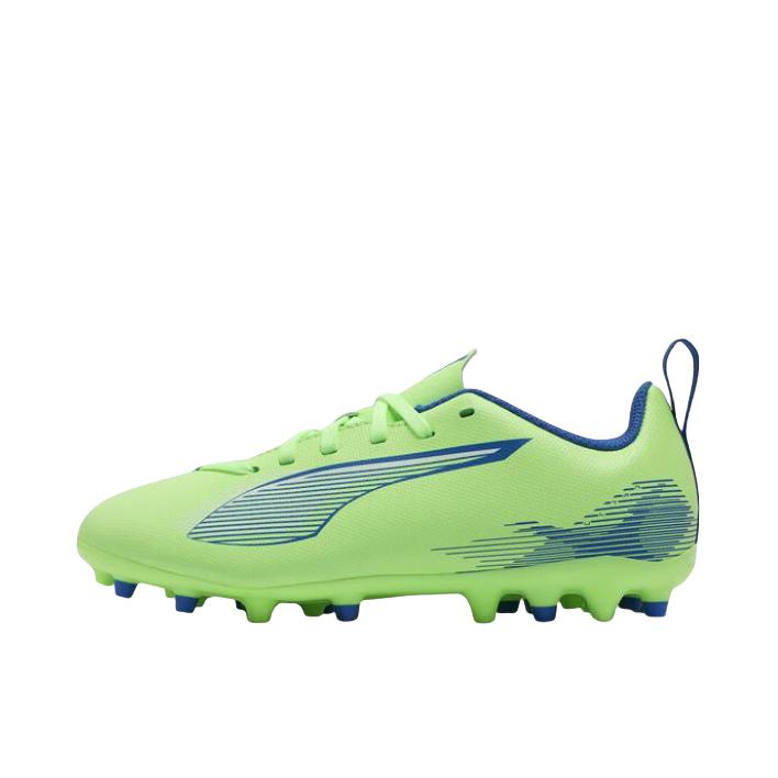推荐商品：Puma/彪马  ULTRA 5 PLAY MG  短钉 人造草 防滑耐磨 舒适 低帮 钉鞋 支撑 胶质  足球鞋 青苹绿/白色/蓝色