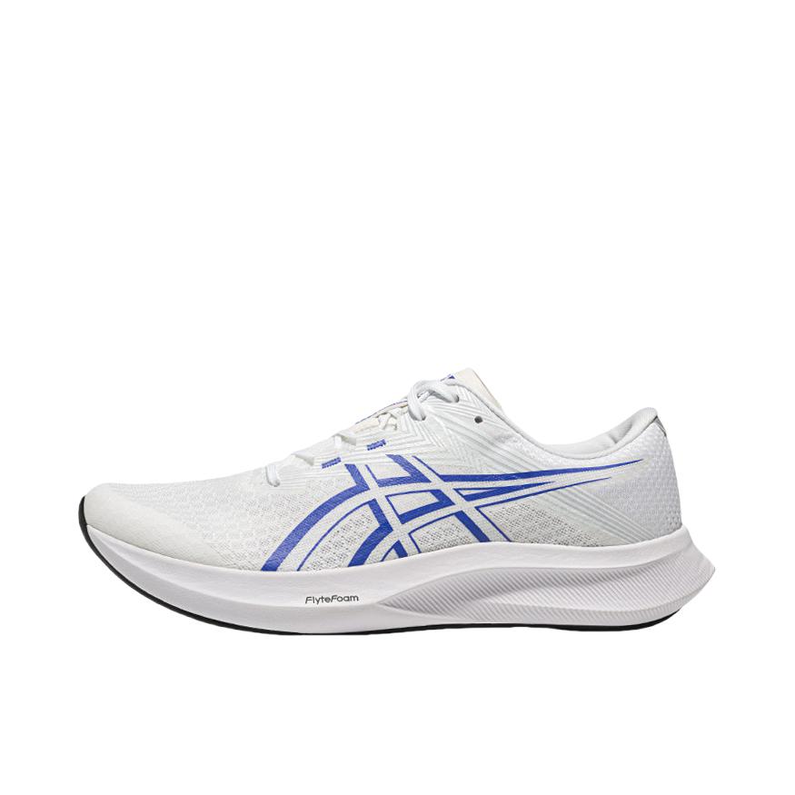 推荐商品：Asics/亚瑟士 Gel-Hyperspeed 5 透气舒适 减震耐磨 跑鞋 白色/蓝色