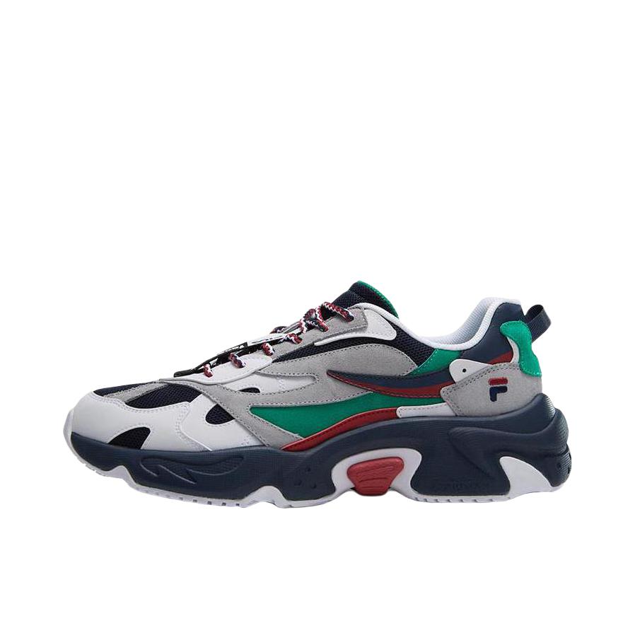 推荐商品：FILA/斐乐 Fusion FF穿梭机 时尚潮流 运动休闲鞋T12W234101F FACETASM联名/斐乐白/蓝装色