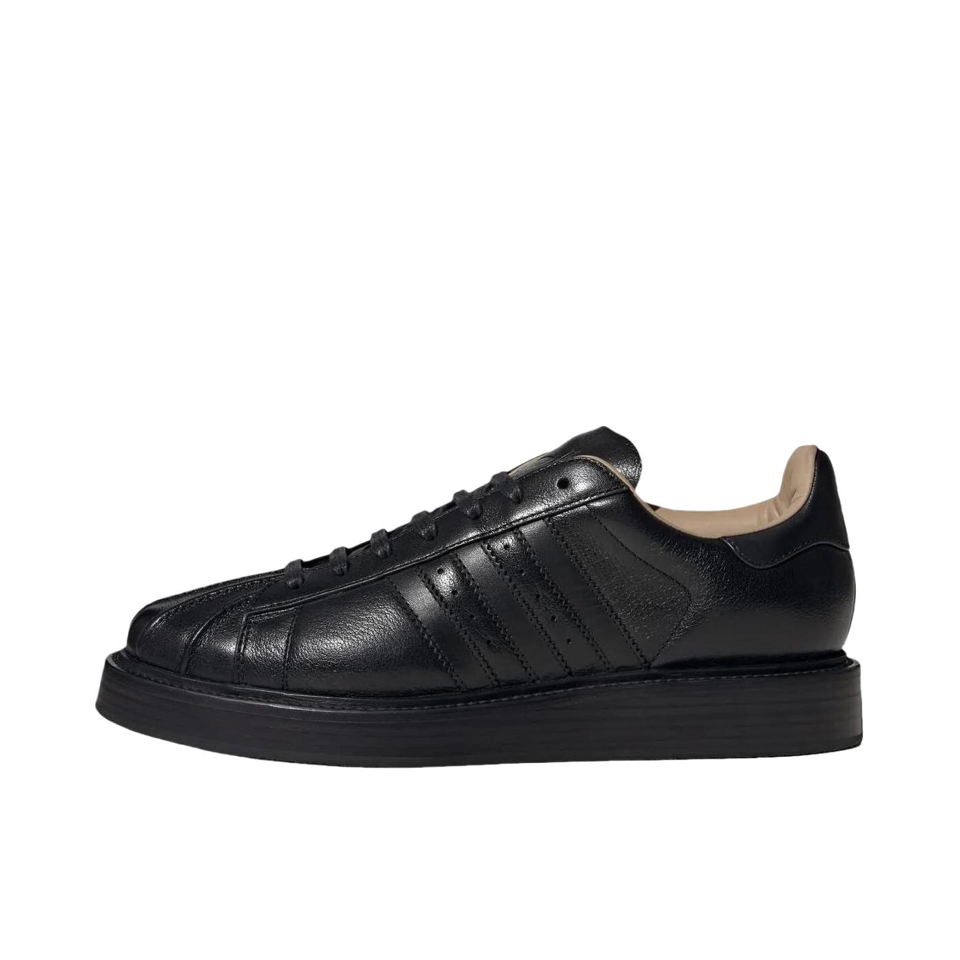 推荐商品：adidas Originals Superstar lux 板鞋 厚底百搭防滑耐磨贴合贝壳头 乌黑色