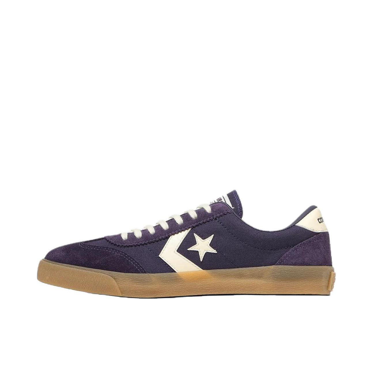 推荐商品：Converse/匡威 ROADCLASSIC SK OX 防滑 低帮 平跟 圆头 板鞋 紫色