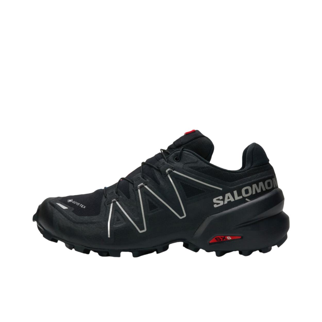 推荐商品：Salomon/萨洛蒙 SPEEDCROSS 6 GTX 20 YEARS Q1 户外休闲鞋 运动轻量稳定越野 黑色