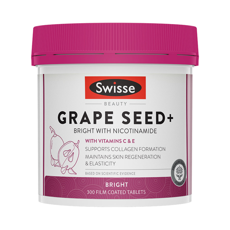 推荐商品：Swisse/斯维诗 进阶版 葡萄籽烟酰胺片 瓶装 淡化色素