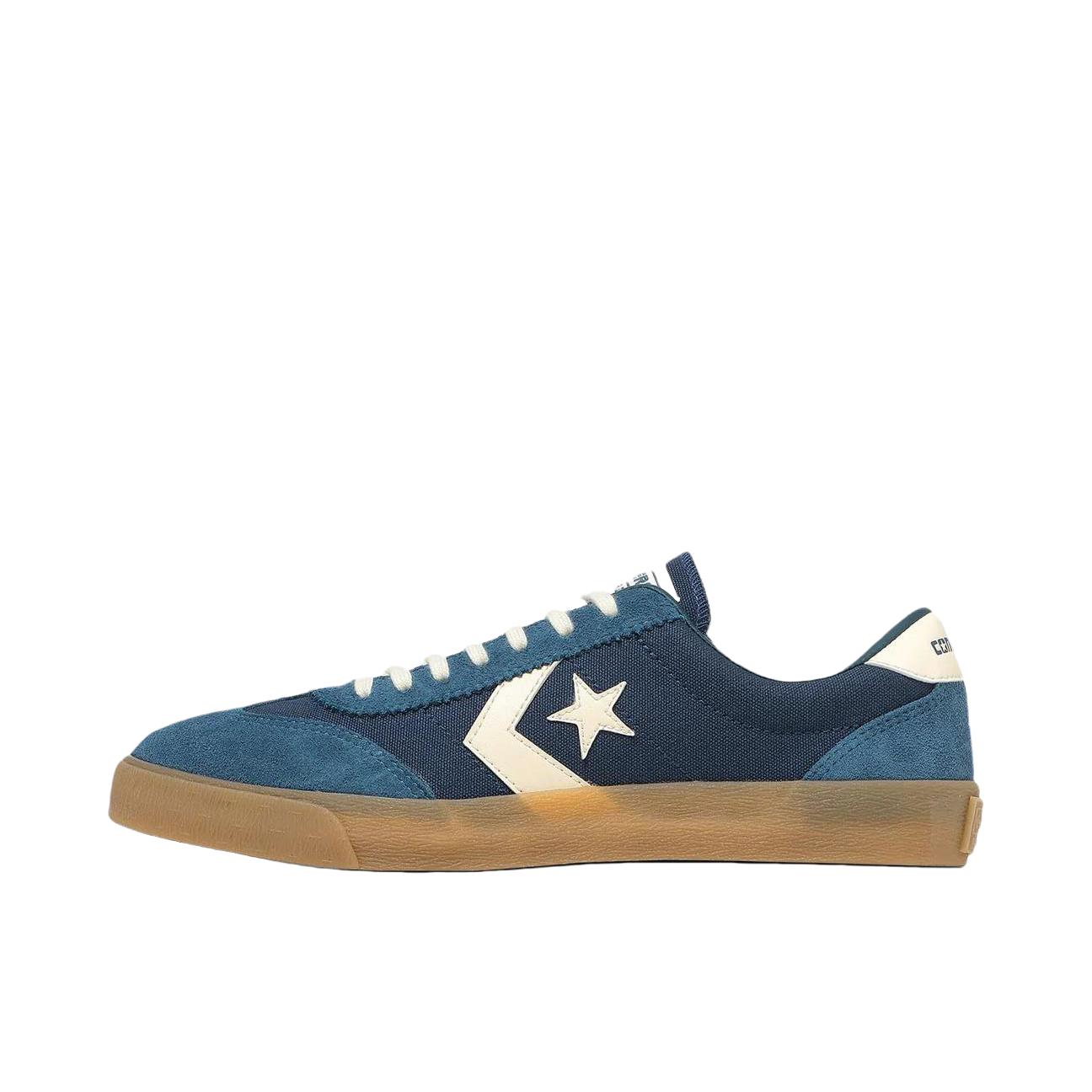 推荐商品：Converse/匡威 ROADCLASSIC SK OX 防滑 低帮 平跟 圆头 板鞋 蓝色/棕色