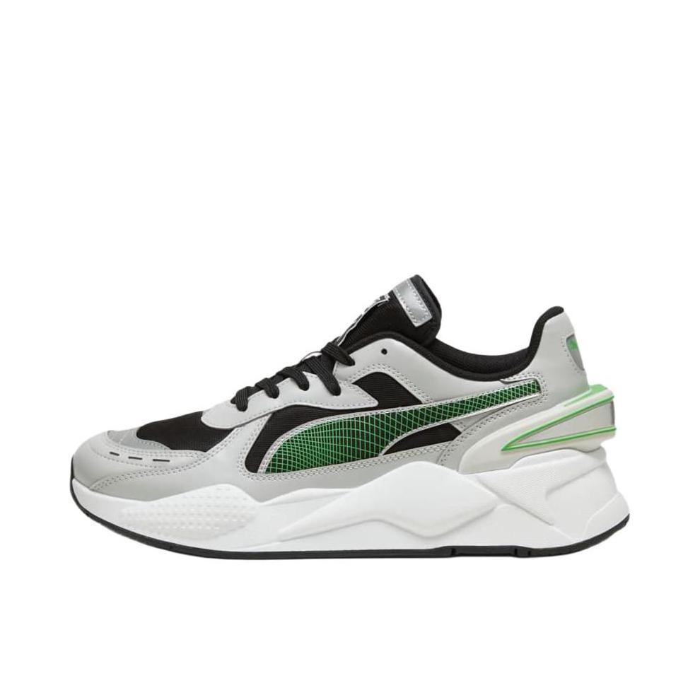 推荐商品：Puma/彪马 RS-X 40TH ANNIVERSARY 运动休闲鞋 防滑耐磨网布缓震轻便复古百搭 黑色/灰色