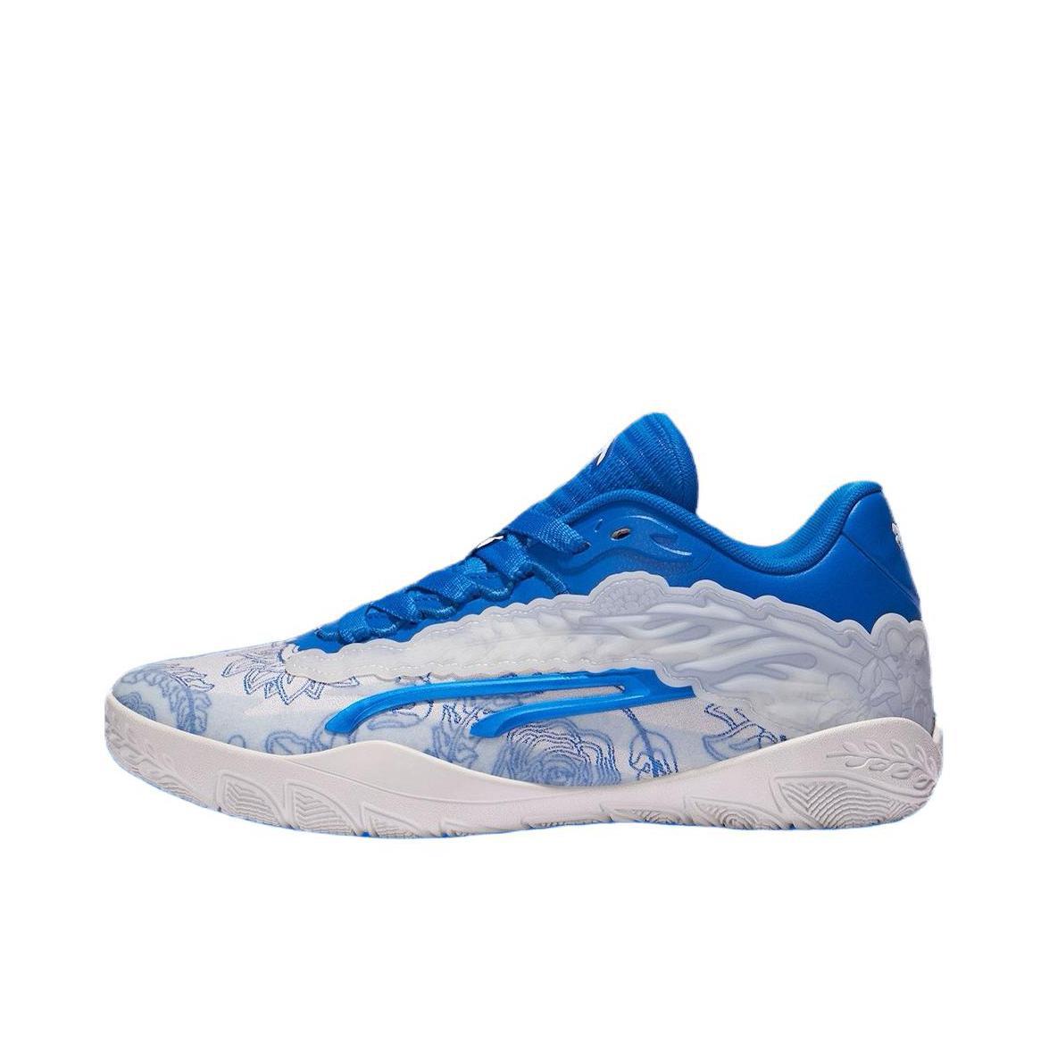 推荐商品：Puma/彪马 Stewie 3 透气 低帮 实战 橡胶 篮球鞋 蓝色