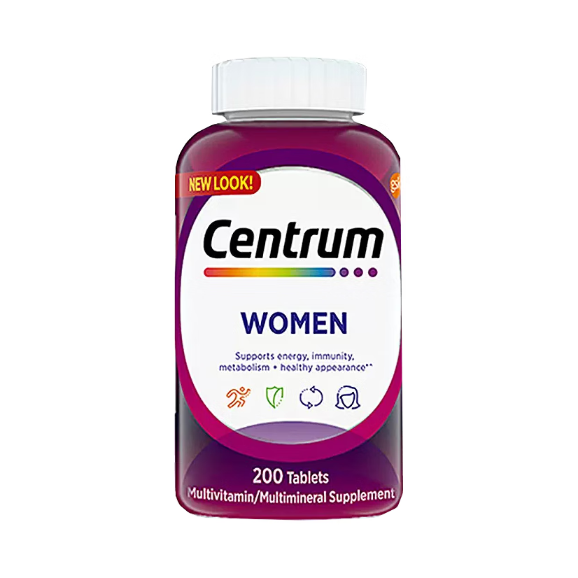 推荐商品：Centrum/善存 海外版 女士复合维生素矿物质片 瓶装 补充营养