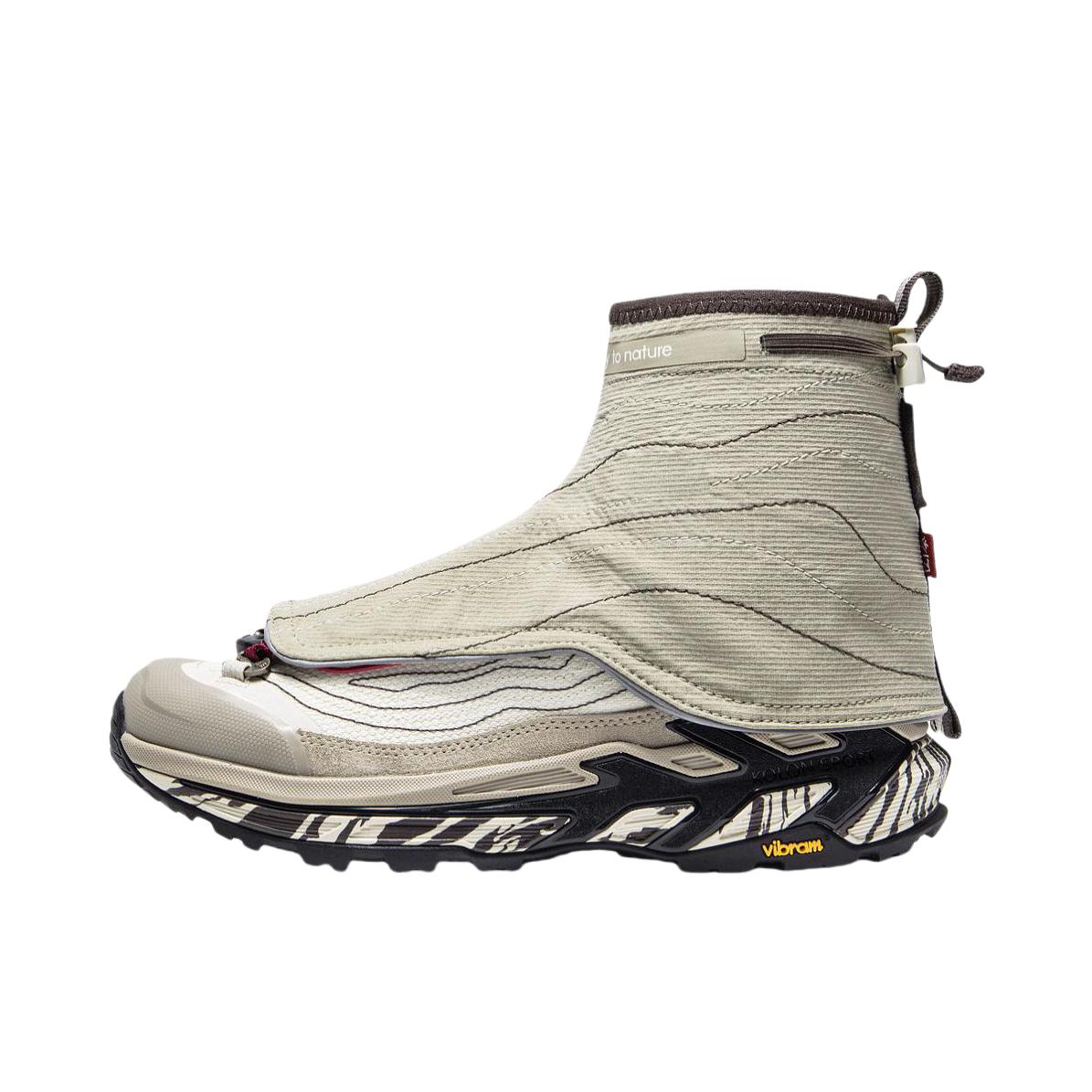 推荐商品：KOLON SPORT/可隆 CNY MOVE ALPHA 2.0 徒步鞋 户外鞋 抓地中性低帮时尚 卡其色