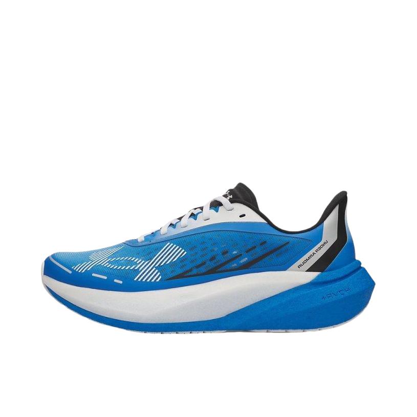 推荐商品：Under Armour/安德玛 Velociti Distance 跑鞋 时尚舒适潮流透气贴合回弹马拉松支撑 深海蓝