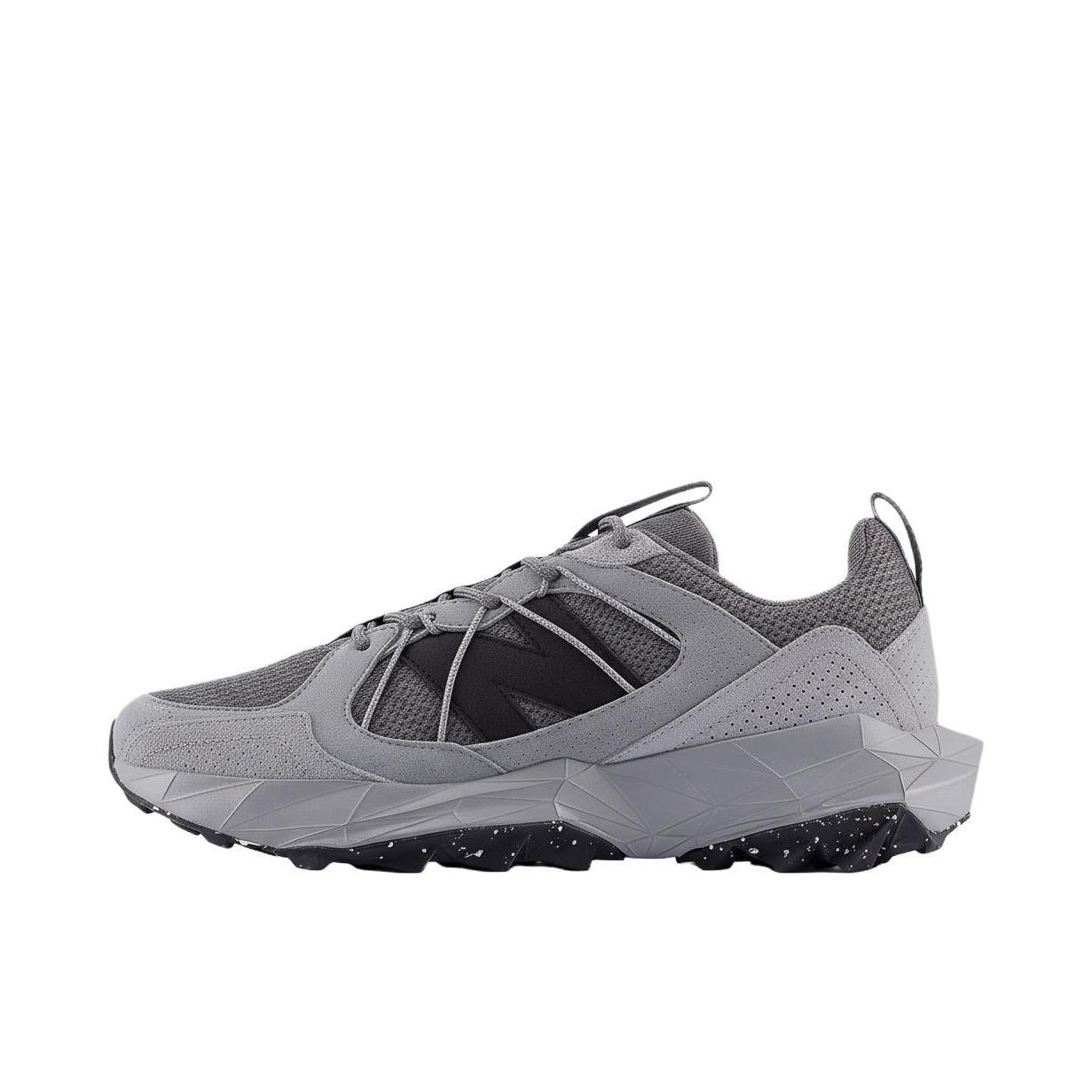 推荐商品：New Balance Tektrel 跑鞋 织物防滑减震耐用回弹防泼水贴合耐久支撑 D宽/灰色/黑色