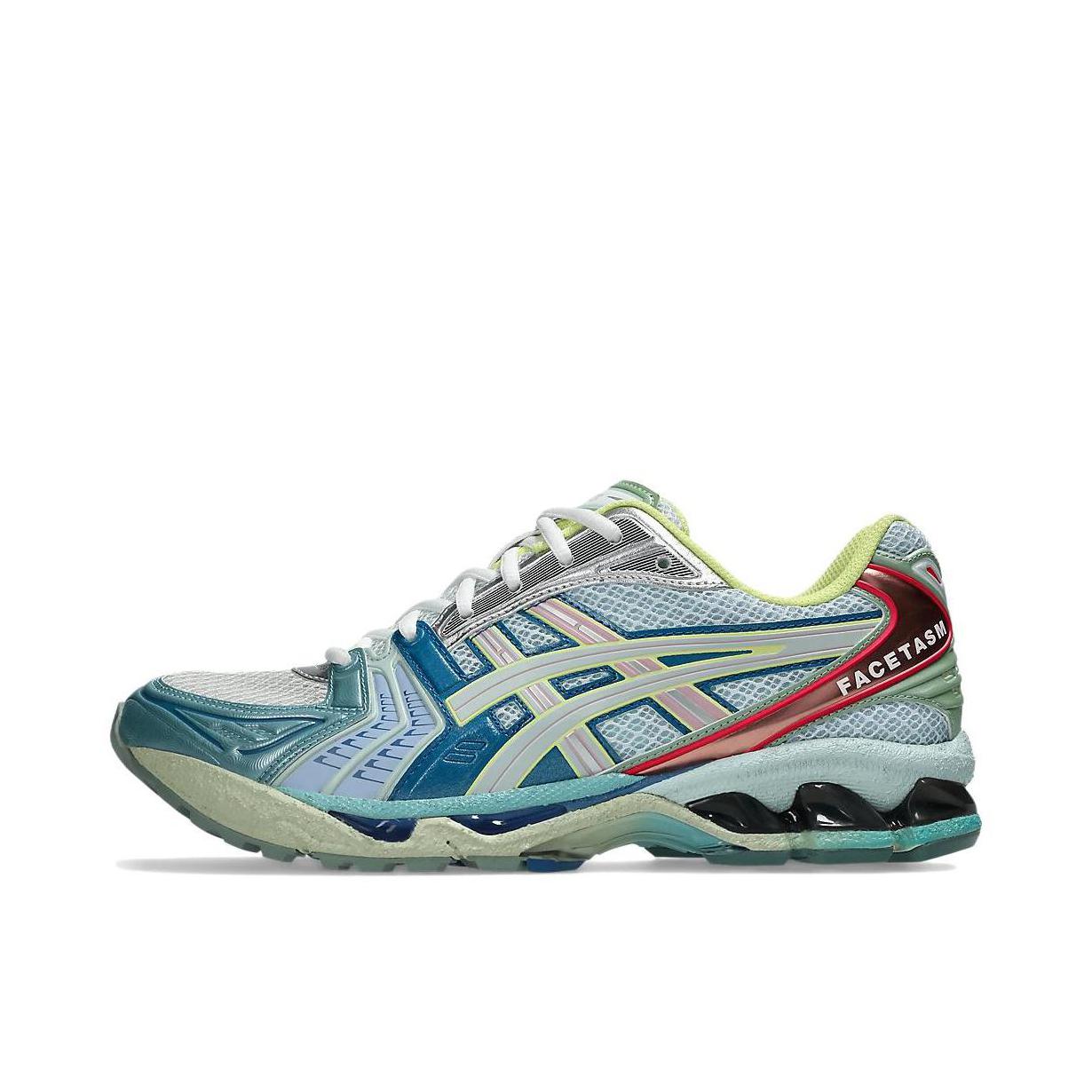 推荐商品：Asics/亚瑟士 Gel-Kayano 14 跑鞋 舒适减震防滑耐磨网面百搭复古慢跑 绿色/卡其色/红色