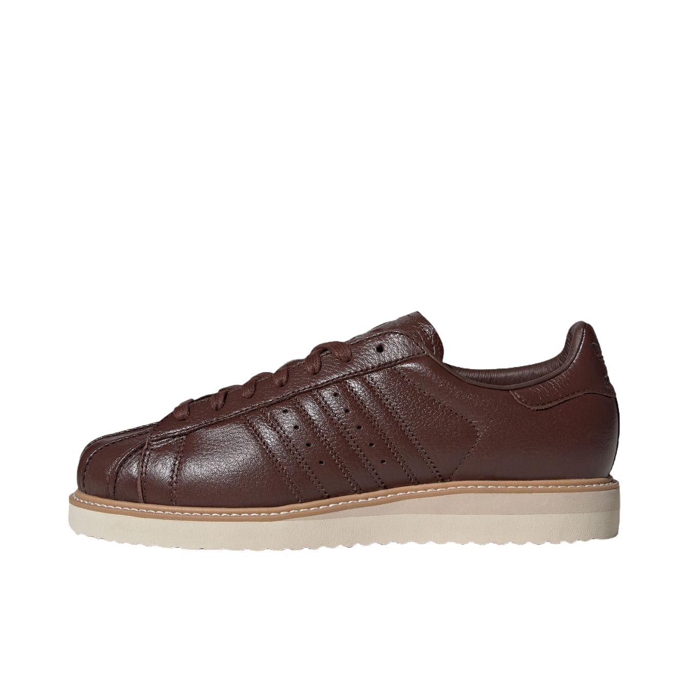 推荐商品：adidas Originals Superstar lux 板鞋 厚底百搭防滑耐磨贴合贝壳头 暖沙色