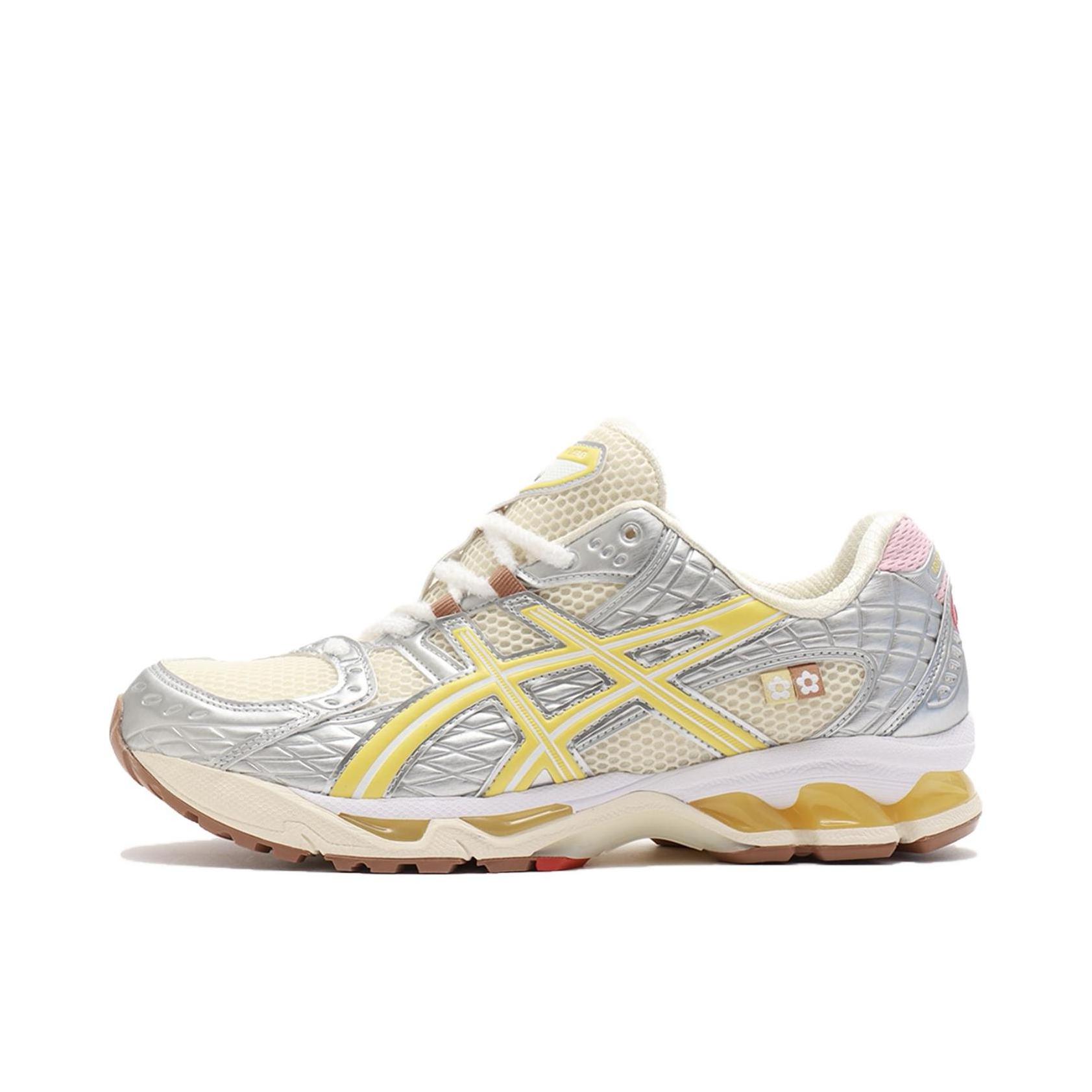 推荐商品：Asics/亚瑟士 GEL-Nimbus 10.1 跑鞋 1复古拼接防滑低帮休闲支撑贴合短跑 Vandy The Pink联名/黄色