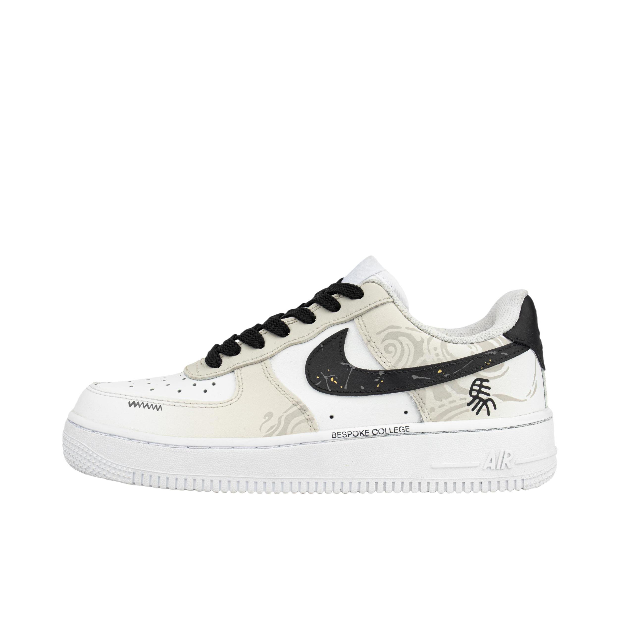 推荐商品：【定制球鞋】Nike Air Force 1 板鞋 舒适轻便防滑耐磨包裹性合成革防水复古简约 马年限定/朱骥