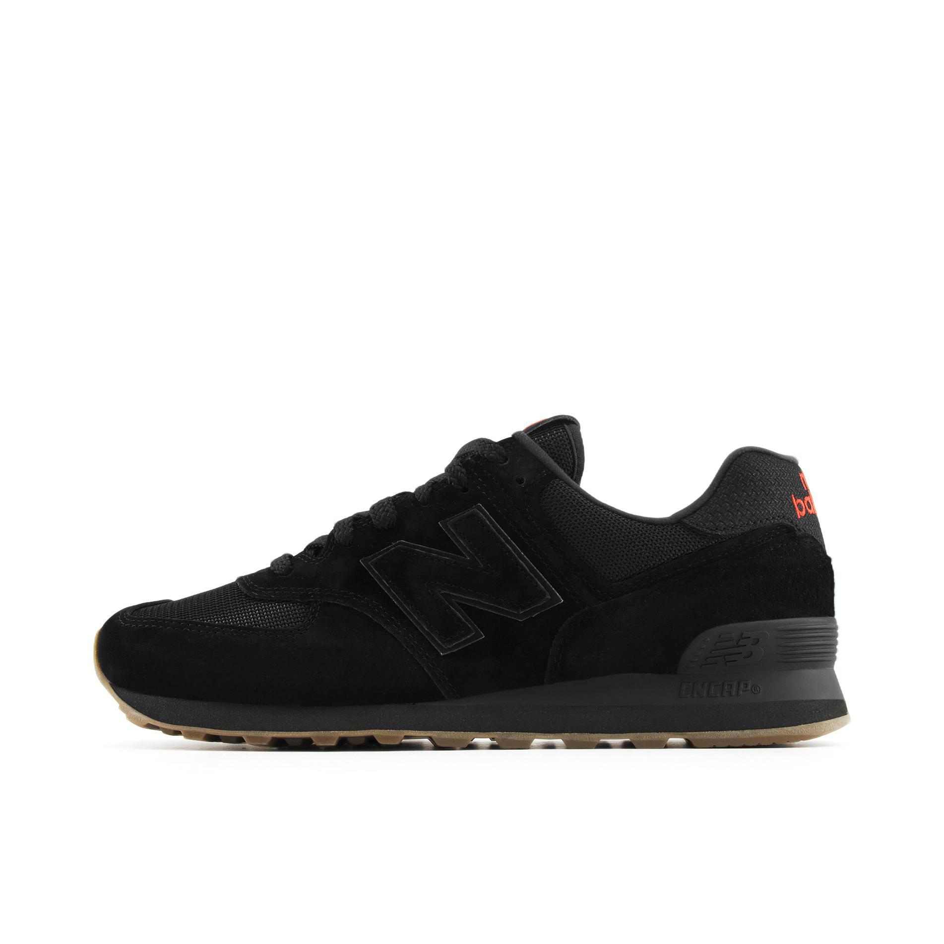 推荐商品：New Balance 574 运动休闲鞋 阿甘鞋 经典复古防滑耐磨缓震舒适透气时尚百搭轻便 D宽/黑色/灰色/红色