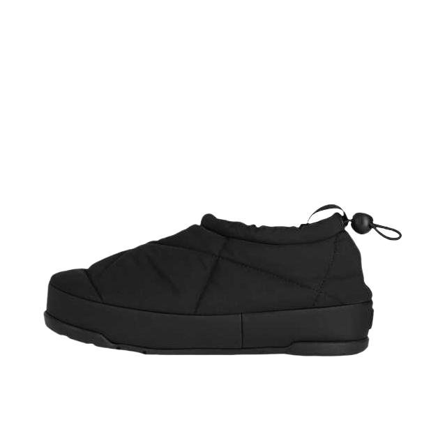 推荐商品：FILA/斐乐 Puffer 运动休闲鞋 简约抽绳保暖低帮 黑色