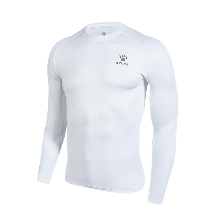 KELME LIFESTYLE 加绒保暖速干透气高弹压缩足球训练紧身衣 K15Z705