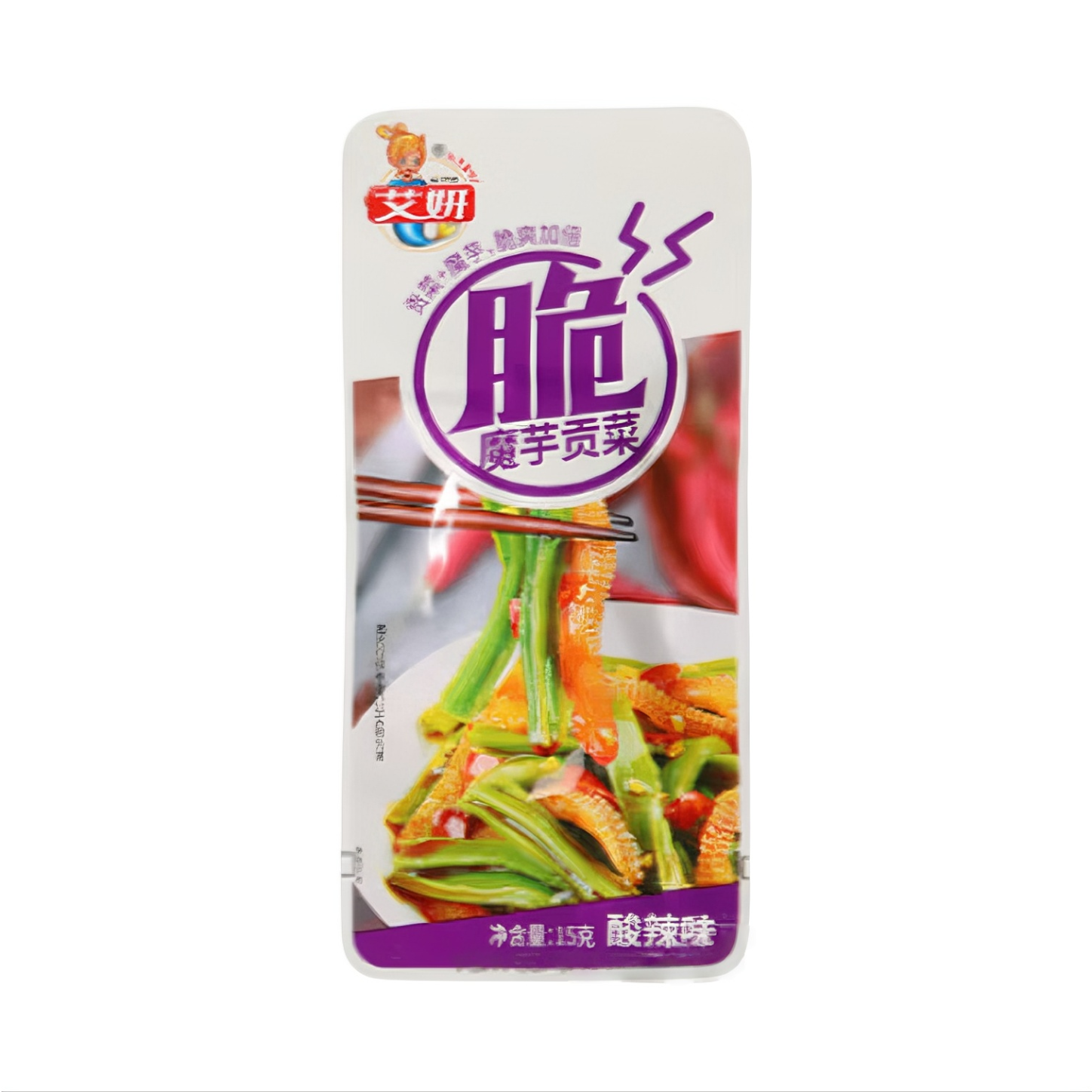 推荐商品：艾妍 酸辣味 15g 魔芋贡菜 袋装