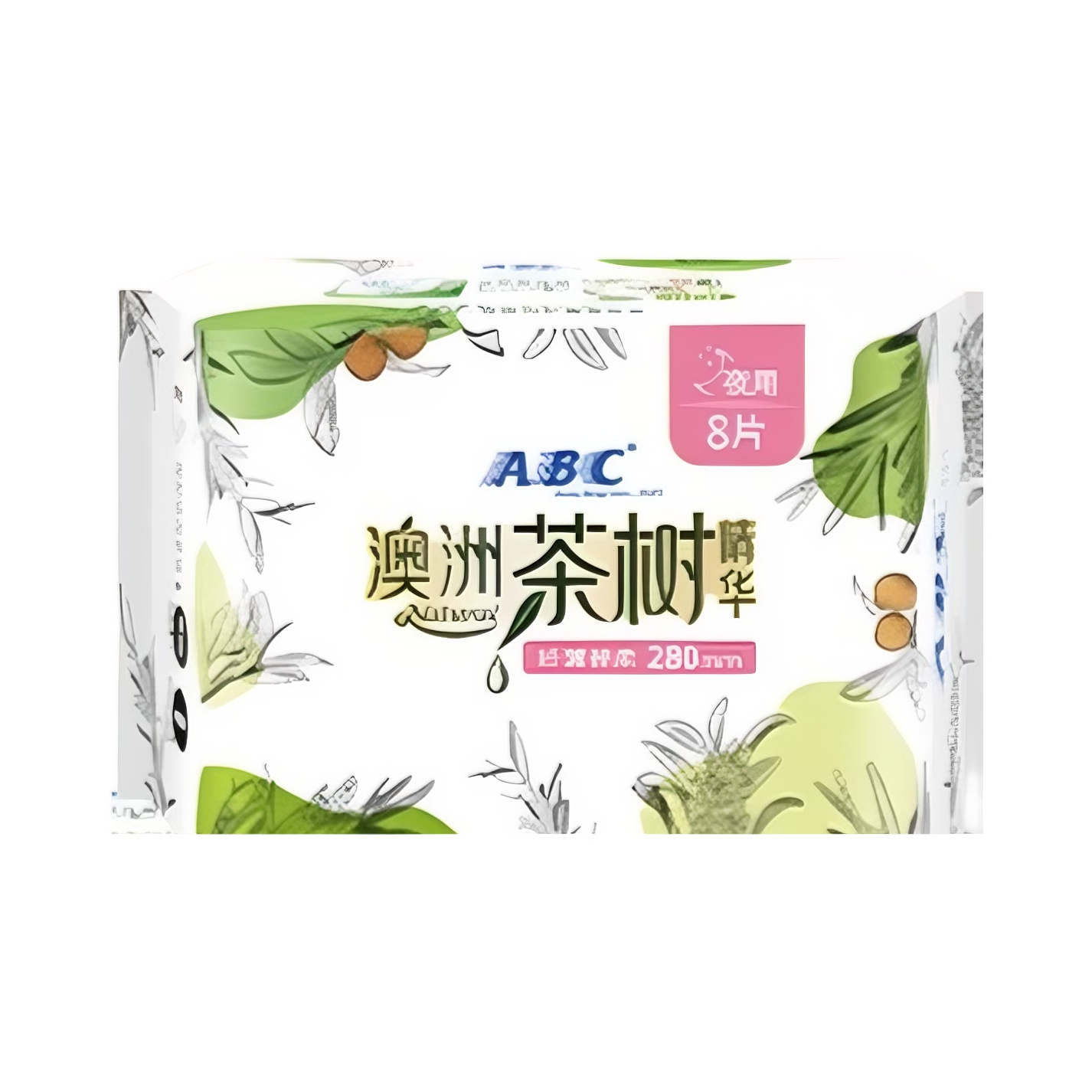 推荐商品：ABC 澳洲茶树精华日夜用卫生巾