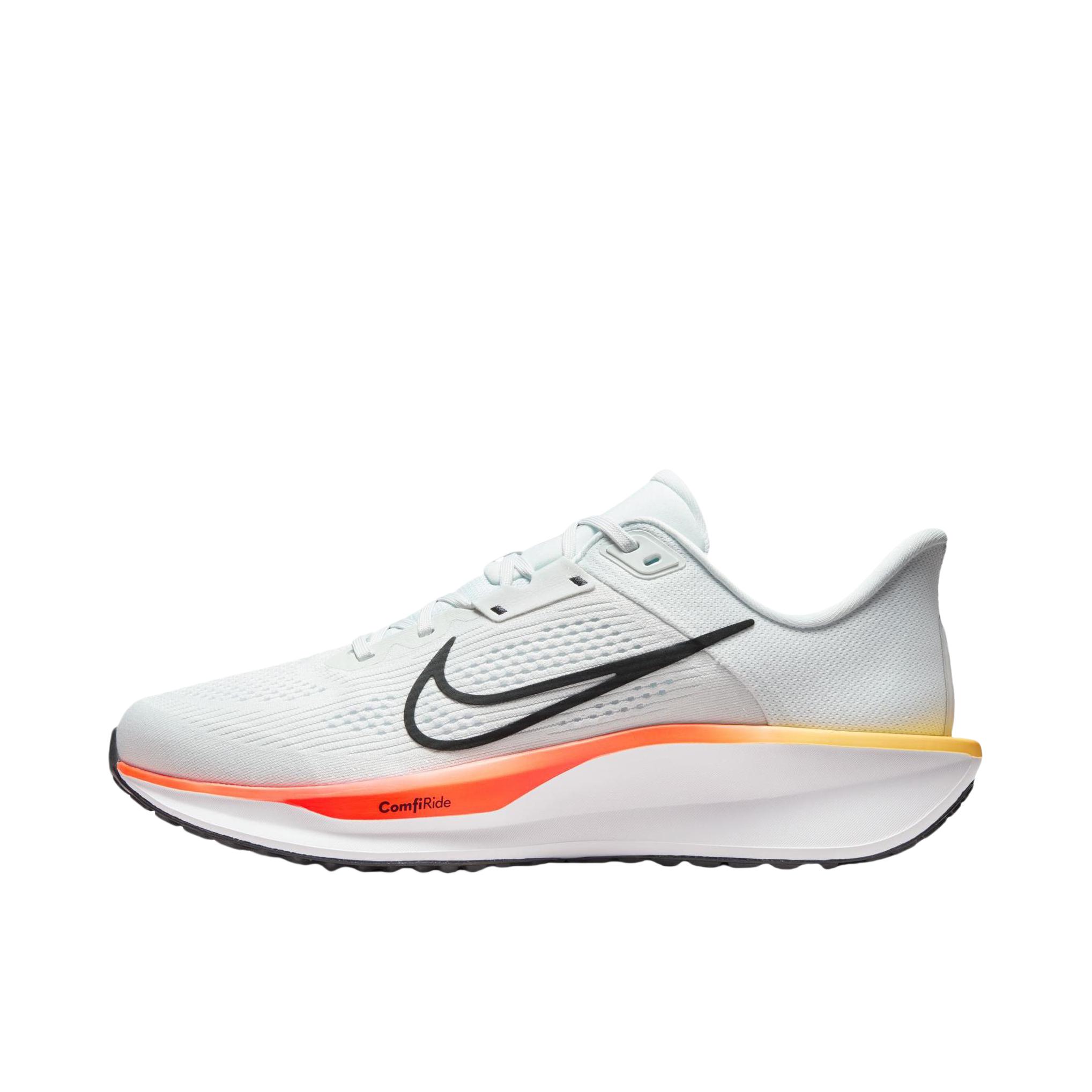 推荐商品：Nike QUEST 6 跑鞋 户外训练健身网面缓震支撑回弹运动轻便泡绵抓地耐用厚实 米白色/白色/典雅托帕石色/黑色