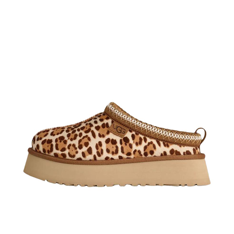 推荐商品：UGG Tazz Plains 拖鞋 百搭舒适时尚耐磨包头 女款/豹纹 