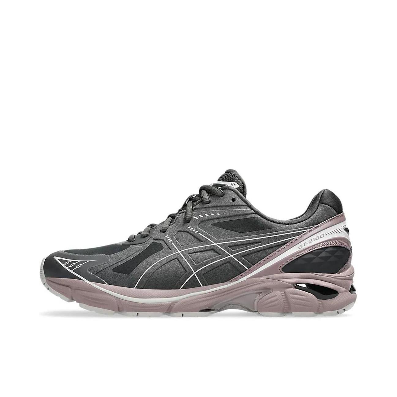 推荐商品：Asics/亚瑟士 GT-2160 跑鞋 拼接舒适缓震网面防滑耐磨复古简约百搭时尚合成革织物耐用短跑圆头支撑 深灰色/黑色