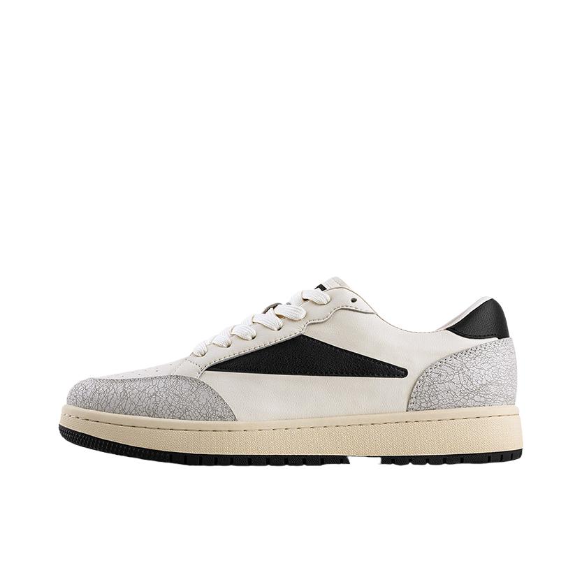 推荐商品：Mr.A 板鞋 复古百搭舒适 MA2506058 裂纹白