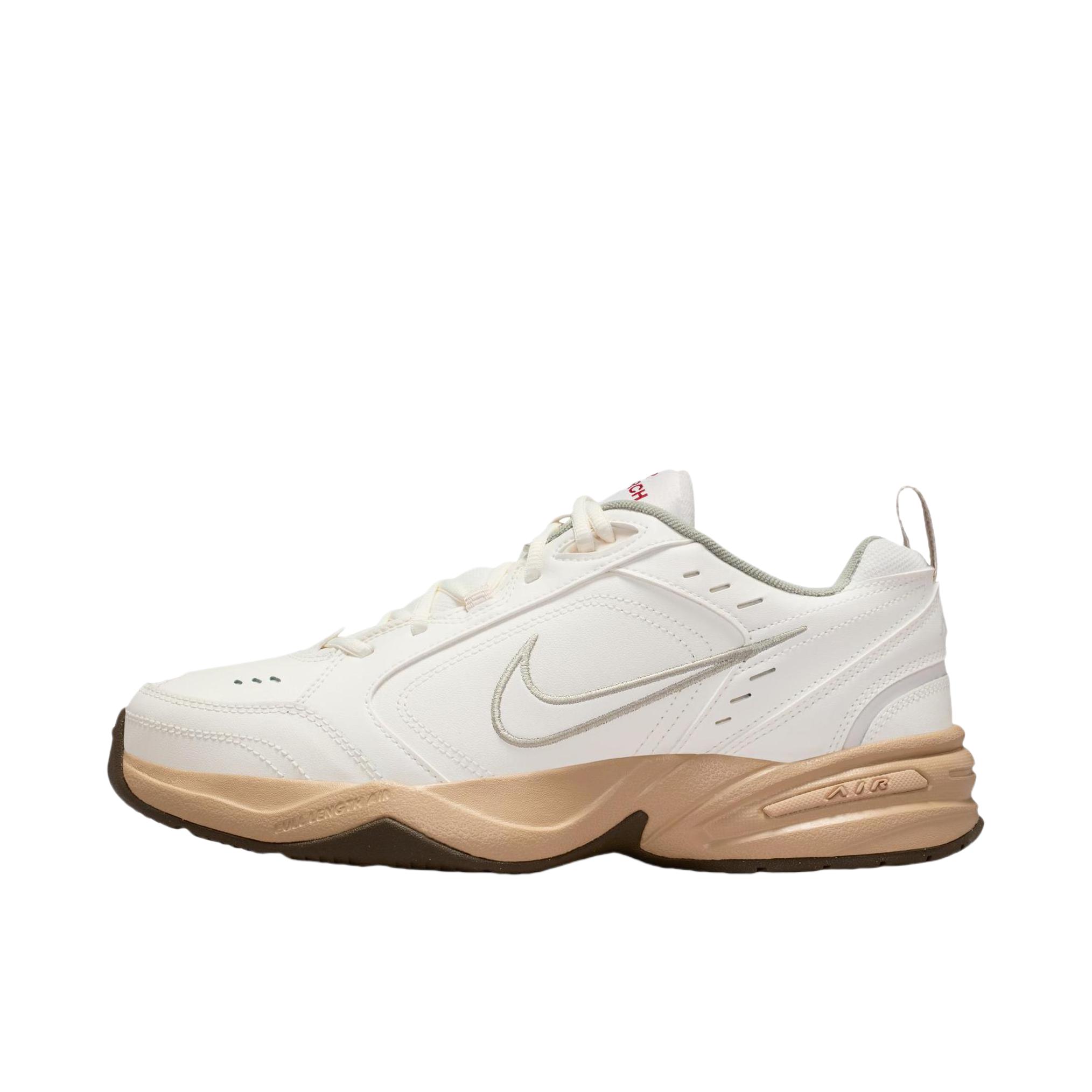 推荐商品：Nike Air Monarch IV 缓震透气 轻便 时尚复古 防水 老爹鞋 米色