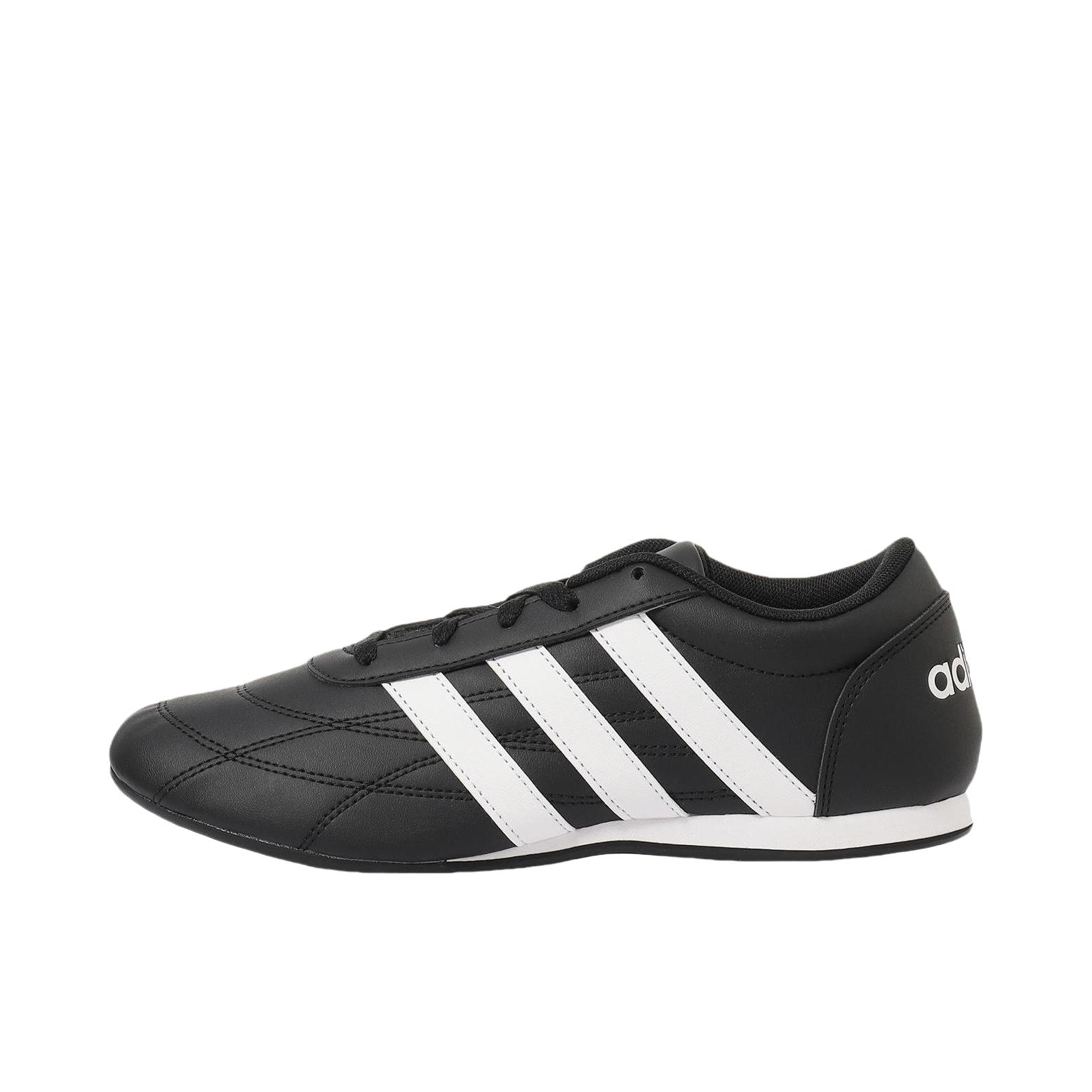 推荐商品：adidas Tecwen Race 运动休闲鞋 百搭防滑系带圆头 黑色