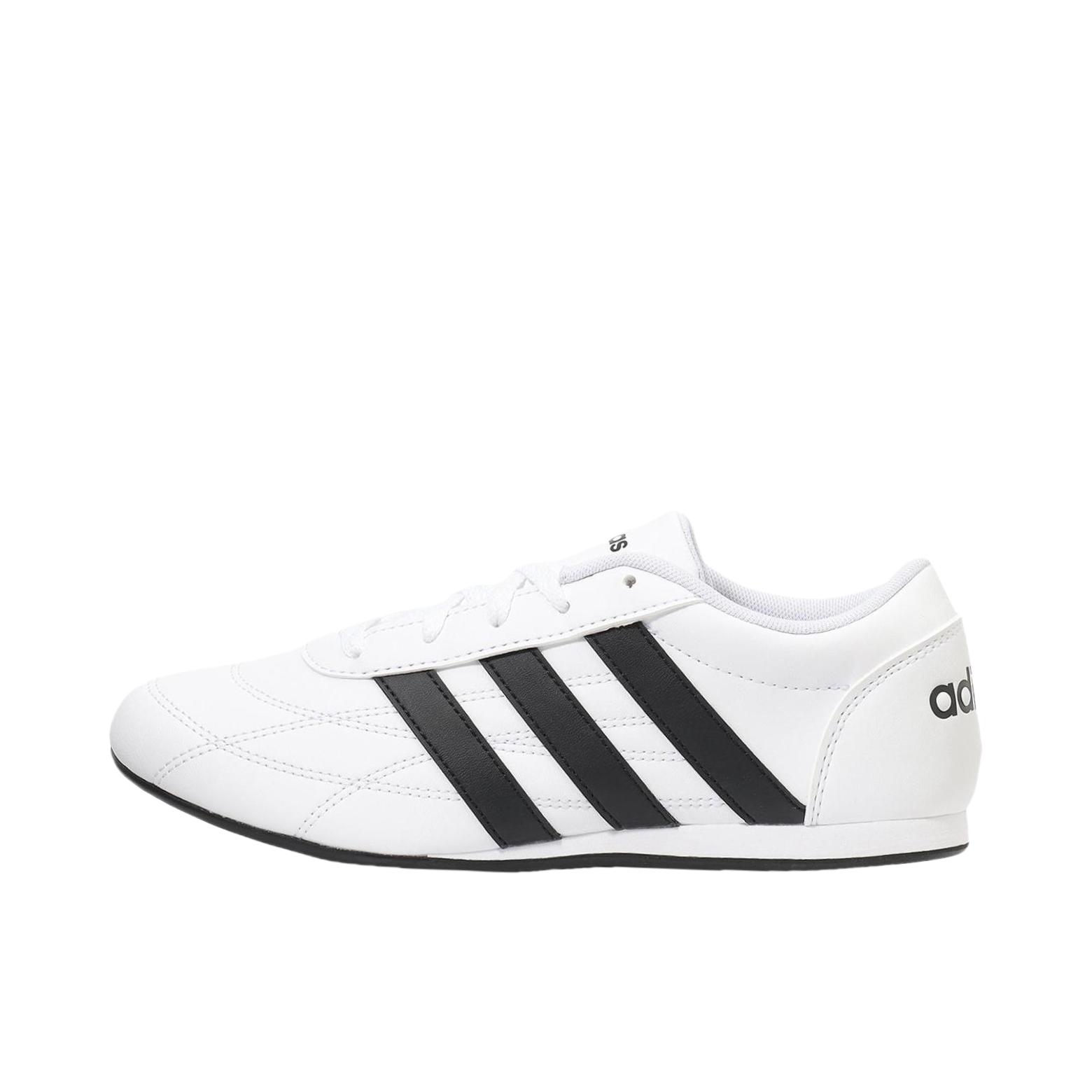 推荐商品：adidas Tecwen Race 运动休闲鞋 百搭防滑系带圆头 白色