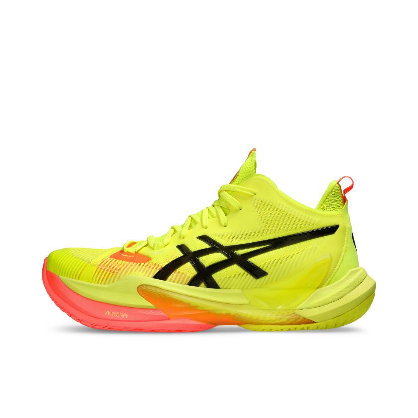 推荐商品：Asics Metarise 2 防滑 系带 圆头 排球鞋 黄色 