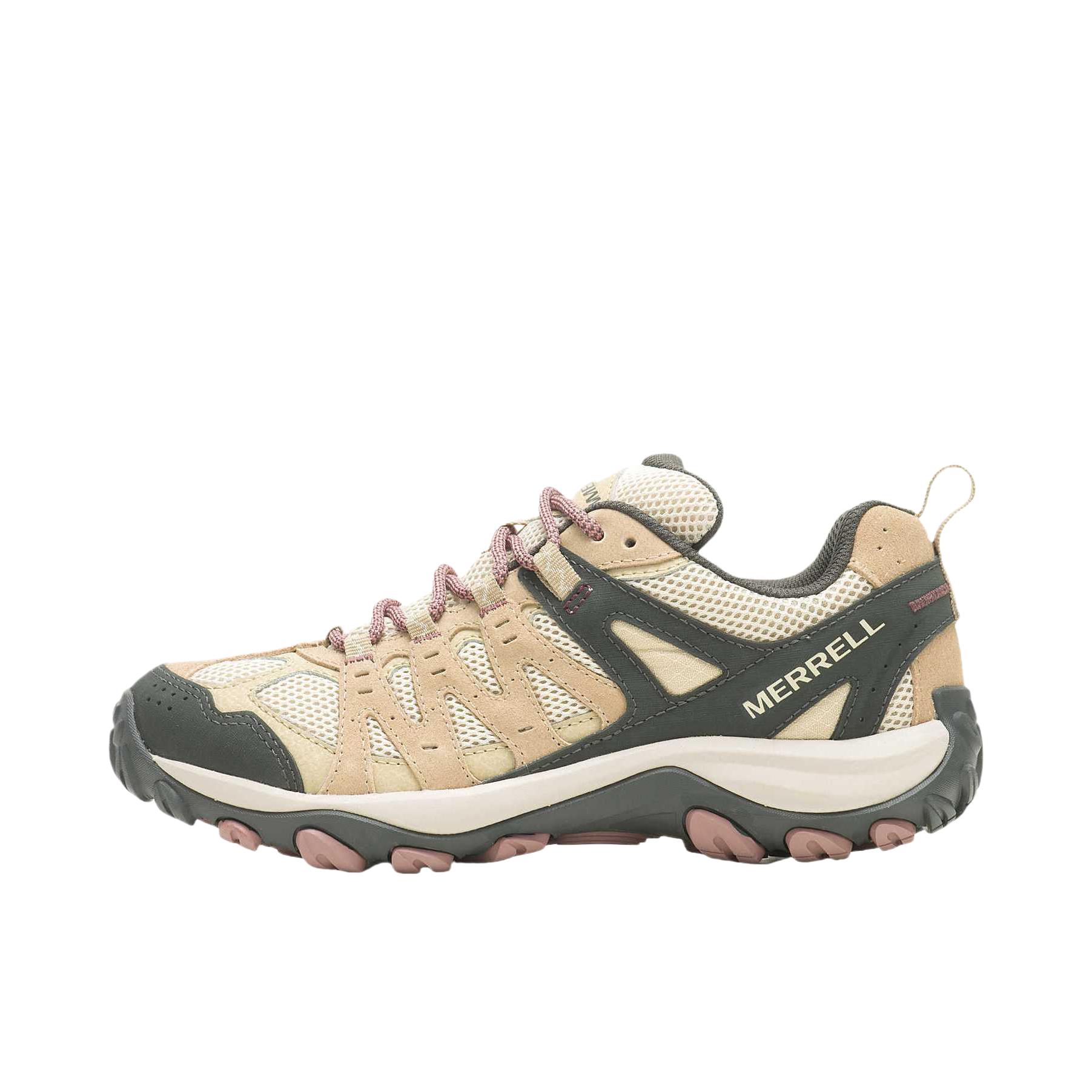 推荐商品：Merrell/迈乐 ACCENTOR 3 GTX 透气防水 防滑耐磨 轻量缓震防风 抓地 爬山 徒步鞋 男款/卡其色/黑色