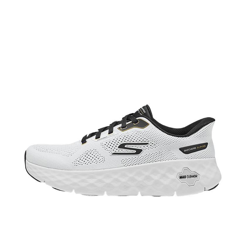推荐商品：Skechers/斯凯奇 WOMEN'S GO WALK 运动休闲鞋 低帮透气网面舒适闪穿 白色/灰色