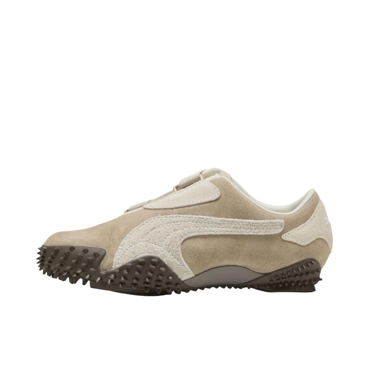 推荐商品：Puma/彪马 Mostro 运动休闲鞋 经典复古防滑耐磨舒适透气圆头网布短跑千禧风薄底贴合 浅棕色