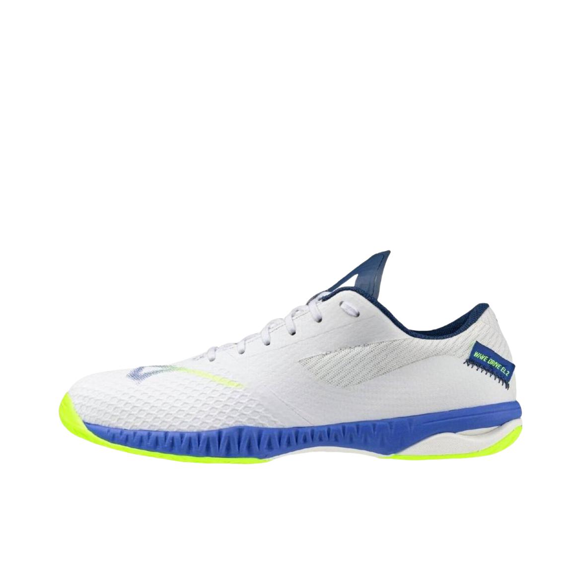 推荐商品：Mizuno/美津浓 WAVE DRIVE EL 2 乒乓球鞋 百搭回弹休闲平底 白色