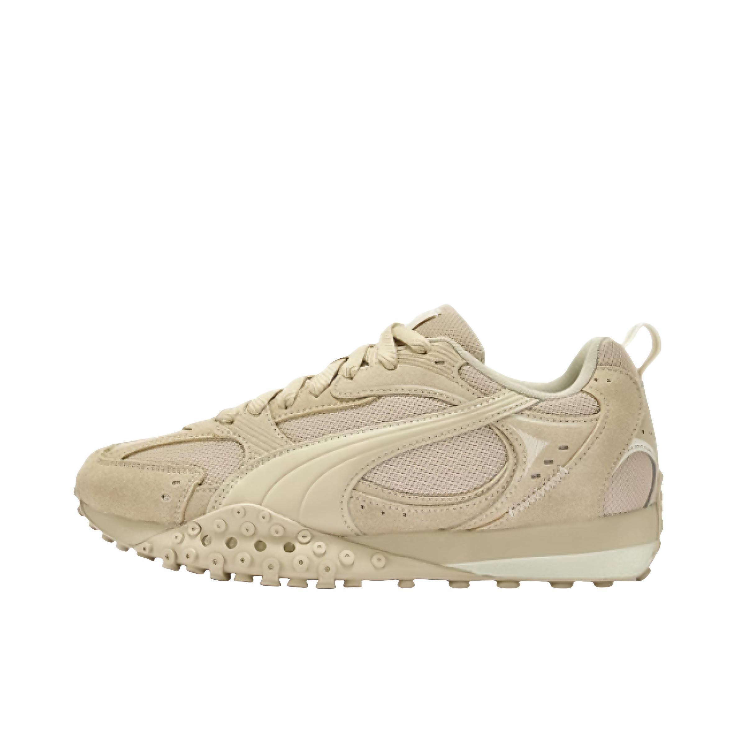 推荐商品：Puma/彪马 BLKTOP RIDER V2 CM 运动休闲鞋 复古低帮系带增高支撑 燕麦色/雪白色